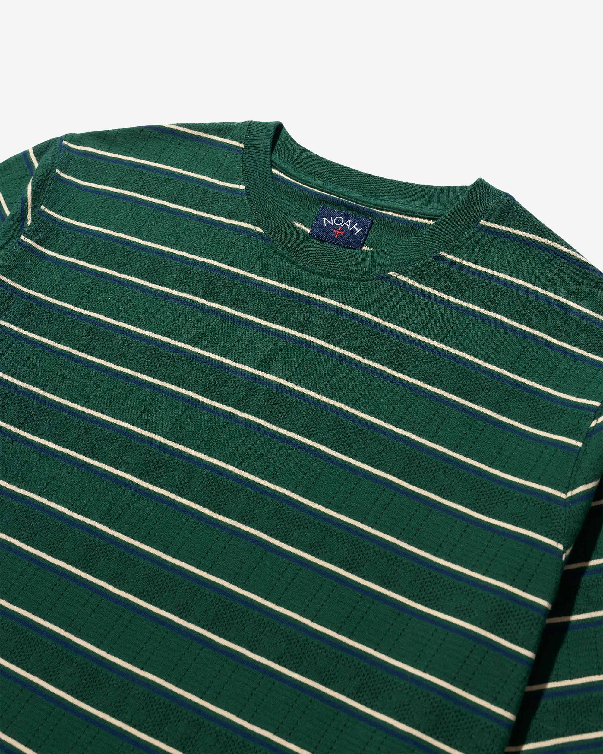 Striped Pointelle Tee sold by Noah NYC product image thumbnail 2