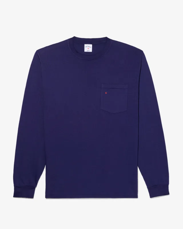 Long Sleeve Core Pocket Tee made by Noah NYC