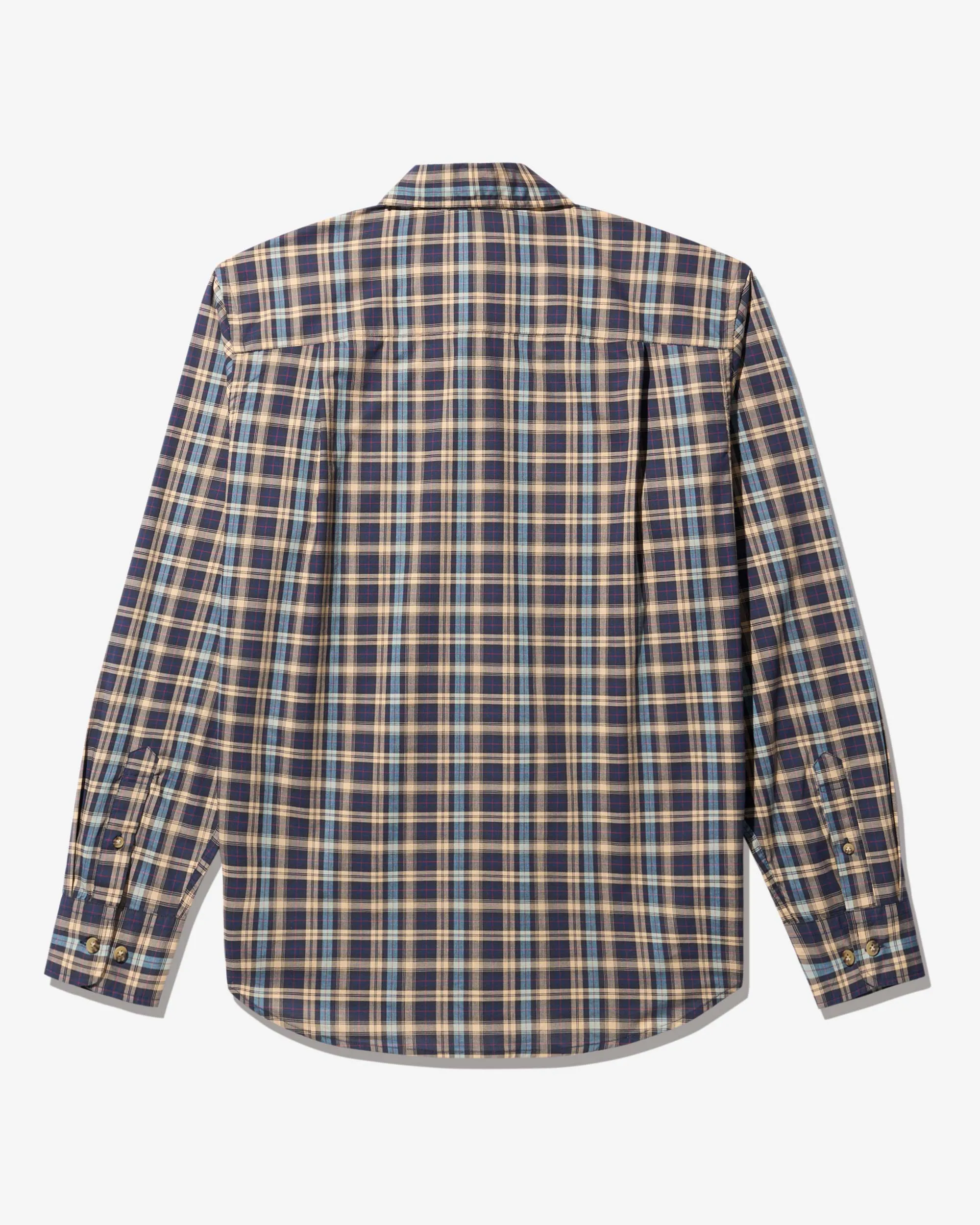 Cotton Plaid Shirt sold by Noah NYC product image thumbnail 4