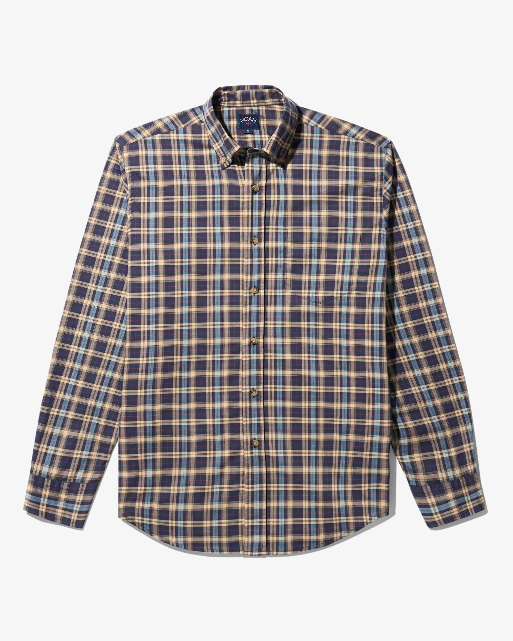 Cotton Plaid Shirt sold by Noah NYC