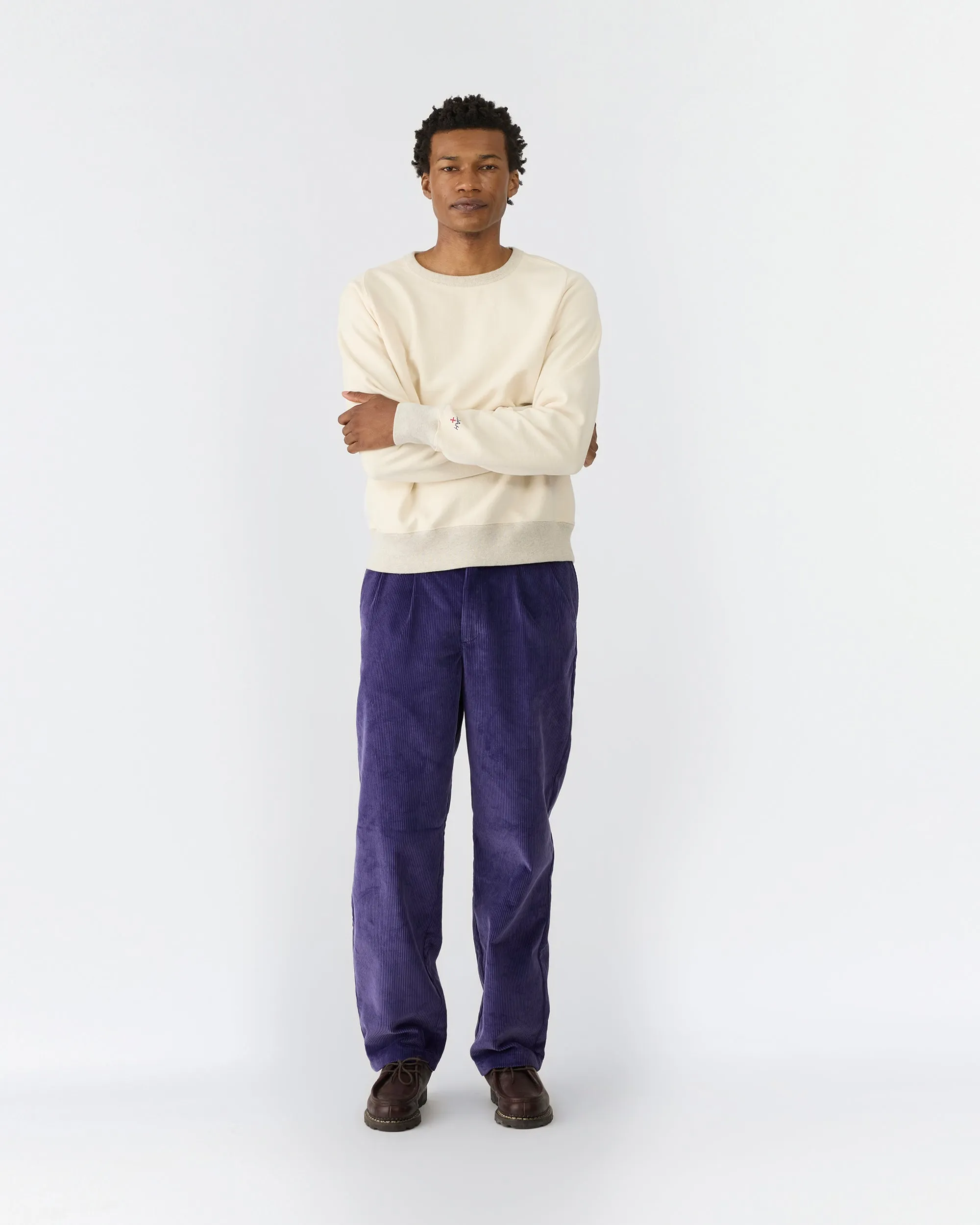 Double-Pleat Corduroy Pant sold by Noah NYC product image thumbnail 5