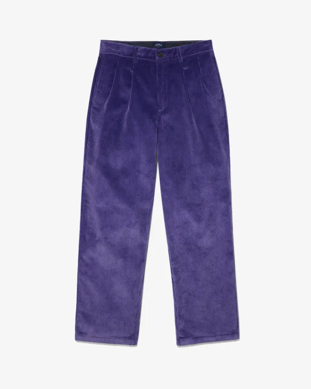 Double-Pleat Corduroy Pant made by Noah NYC