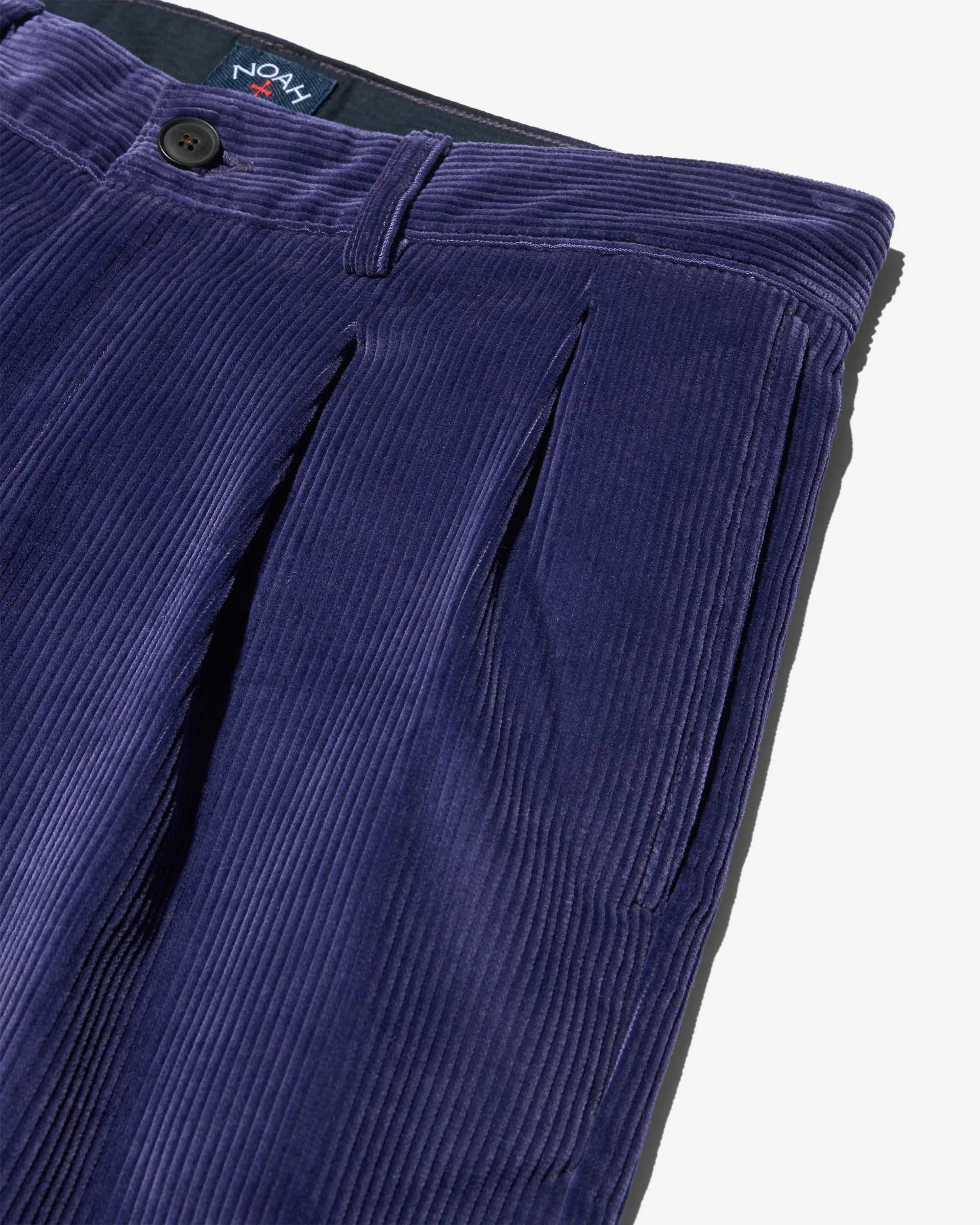 Double-Pleat Corduroy Pant sold by Noah NYC product image thumbnail 3