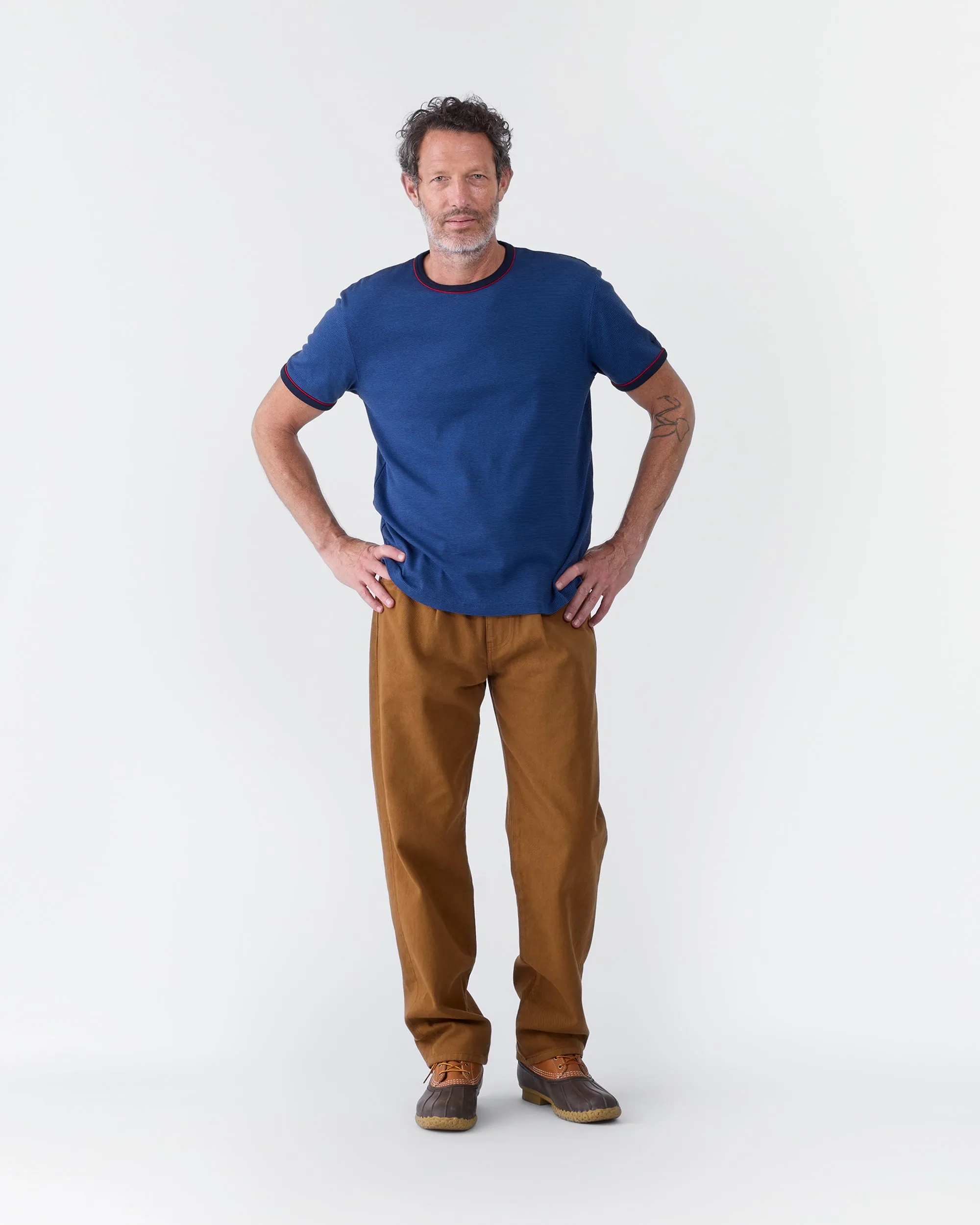 Autumn Striped Ringer Tee sold by Noah NYC product image thumbnail 5