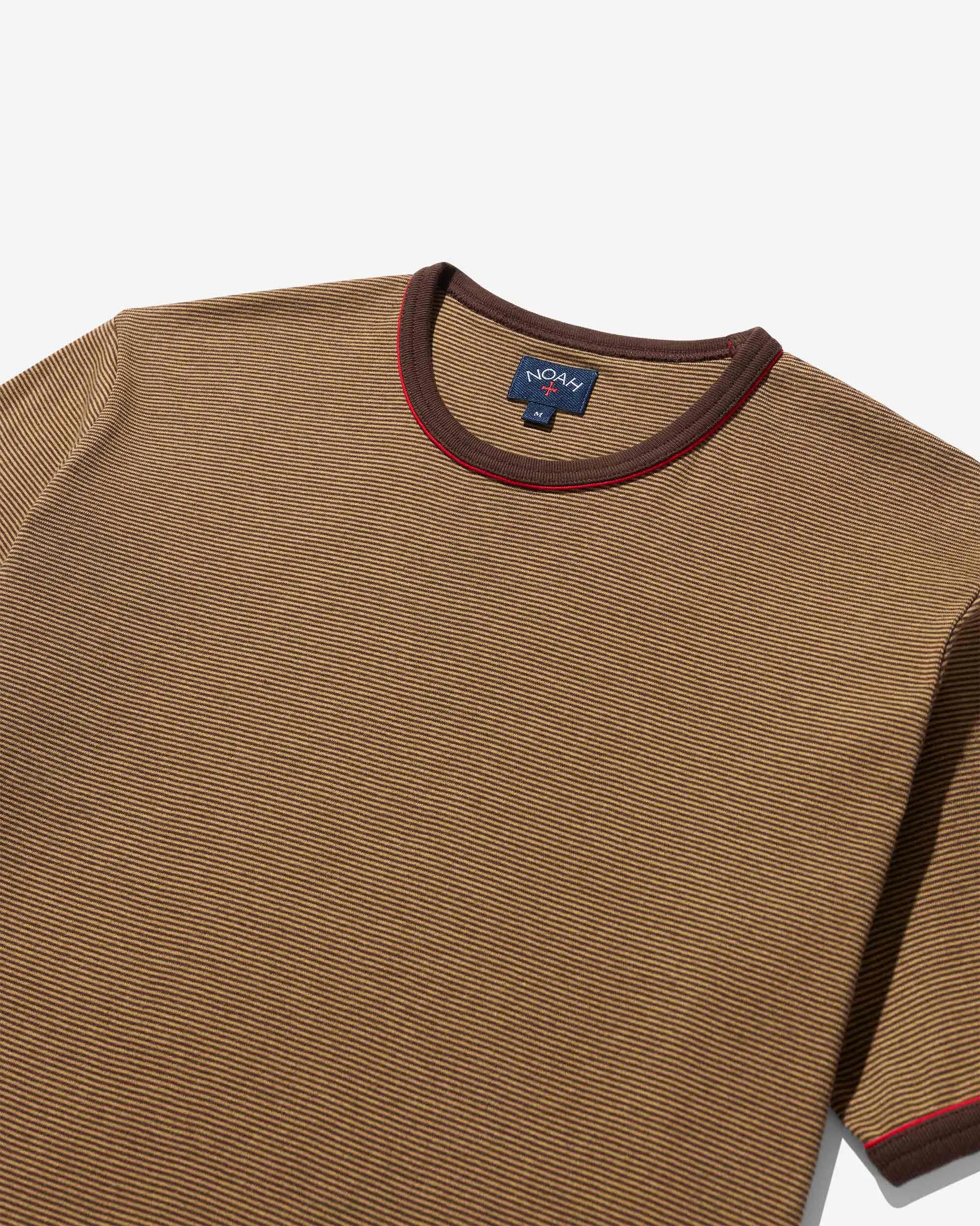 Autumn Striped Ringer Tee sold by Noah NYC product image thumbnail 4