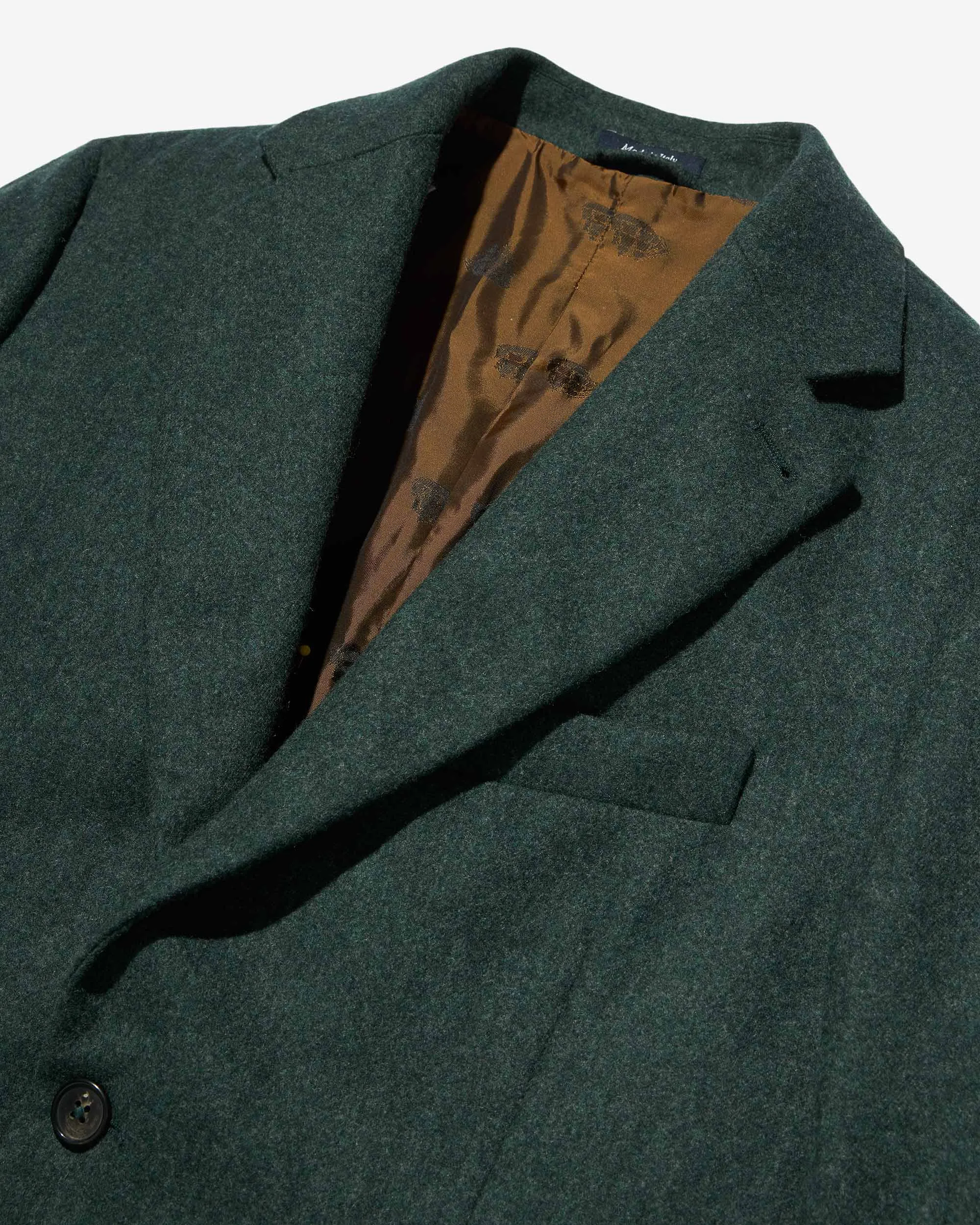 Single-Breasted Wool Flannel Jacket sold by Noah NYC product image thumbnail 3
