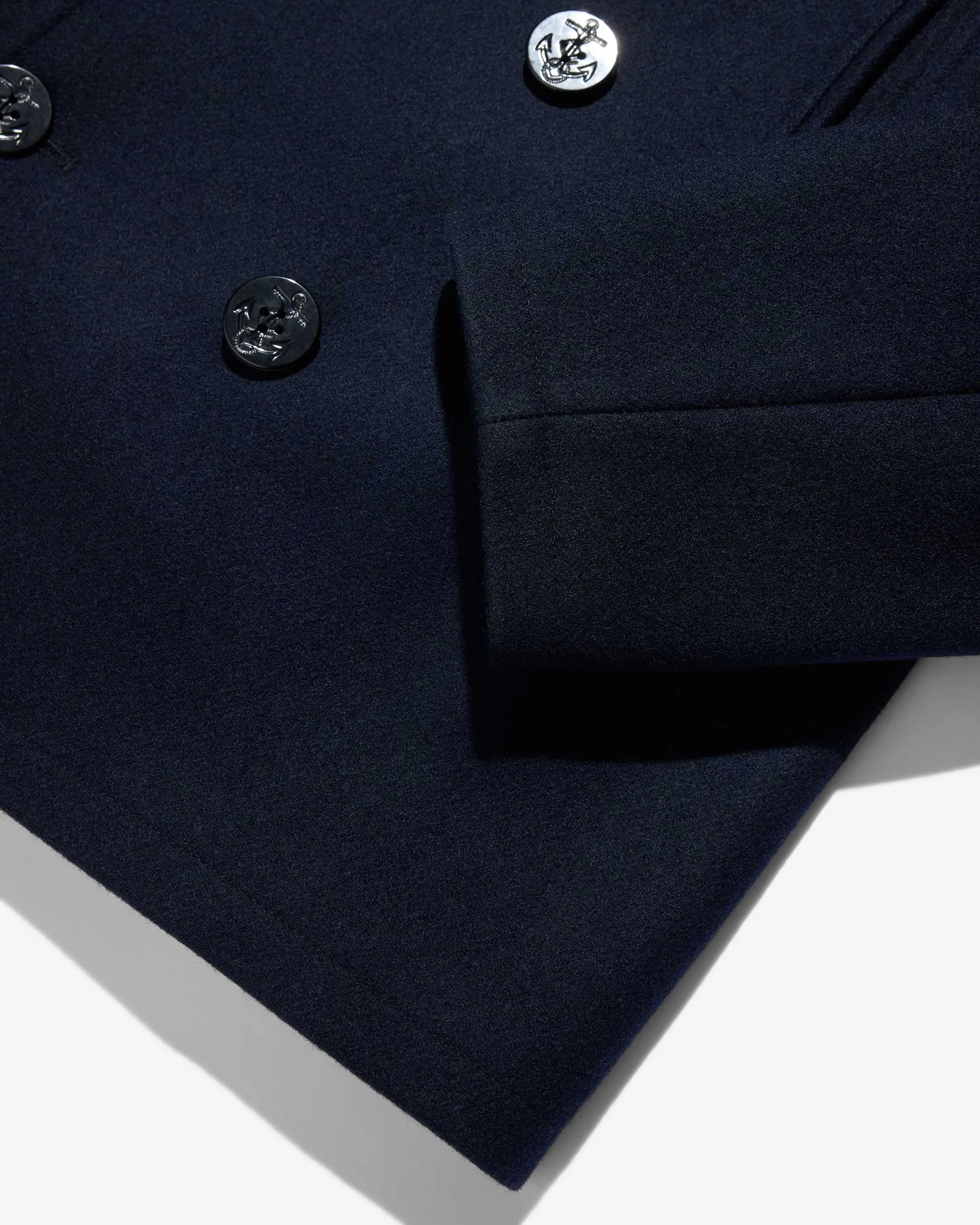 Noah x Gloverall Classic Peacoat sold by Noah NYC product image thumbnail 5
