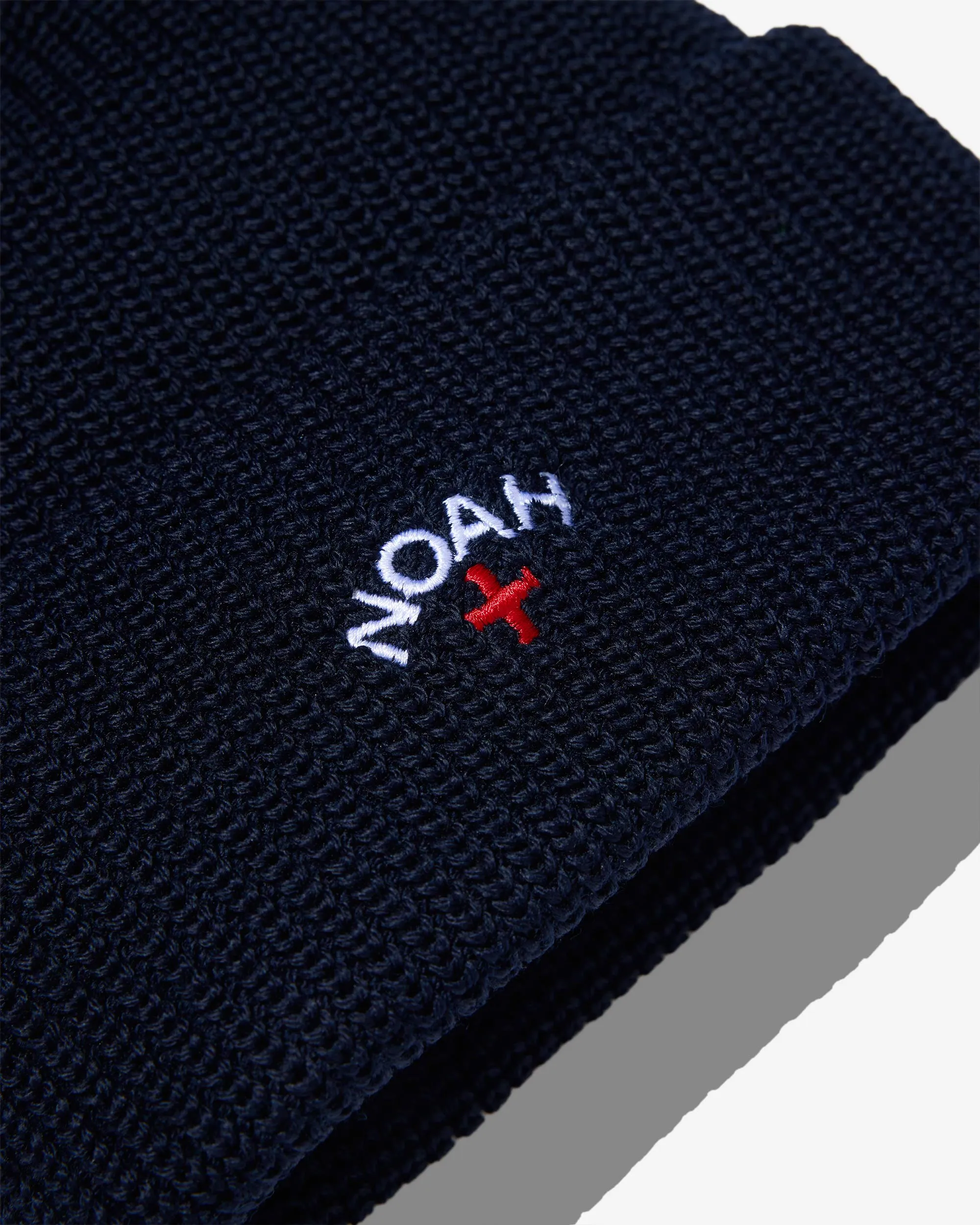 Wool-Blend Core Logo Beanie sold by Noah NYC product image thumbnail 2