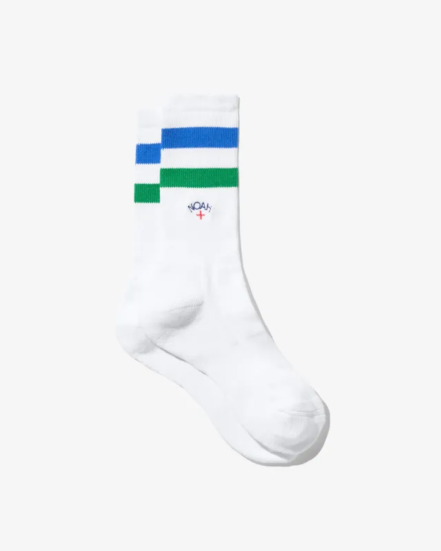 Athletic Stripe Sock made by Noah NYC
