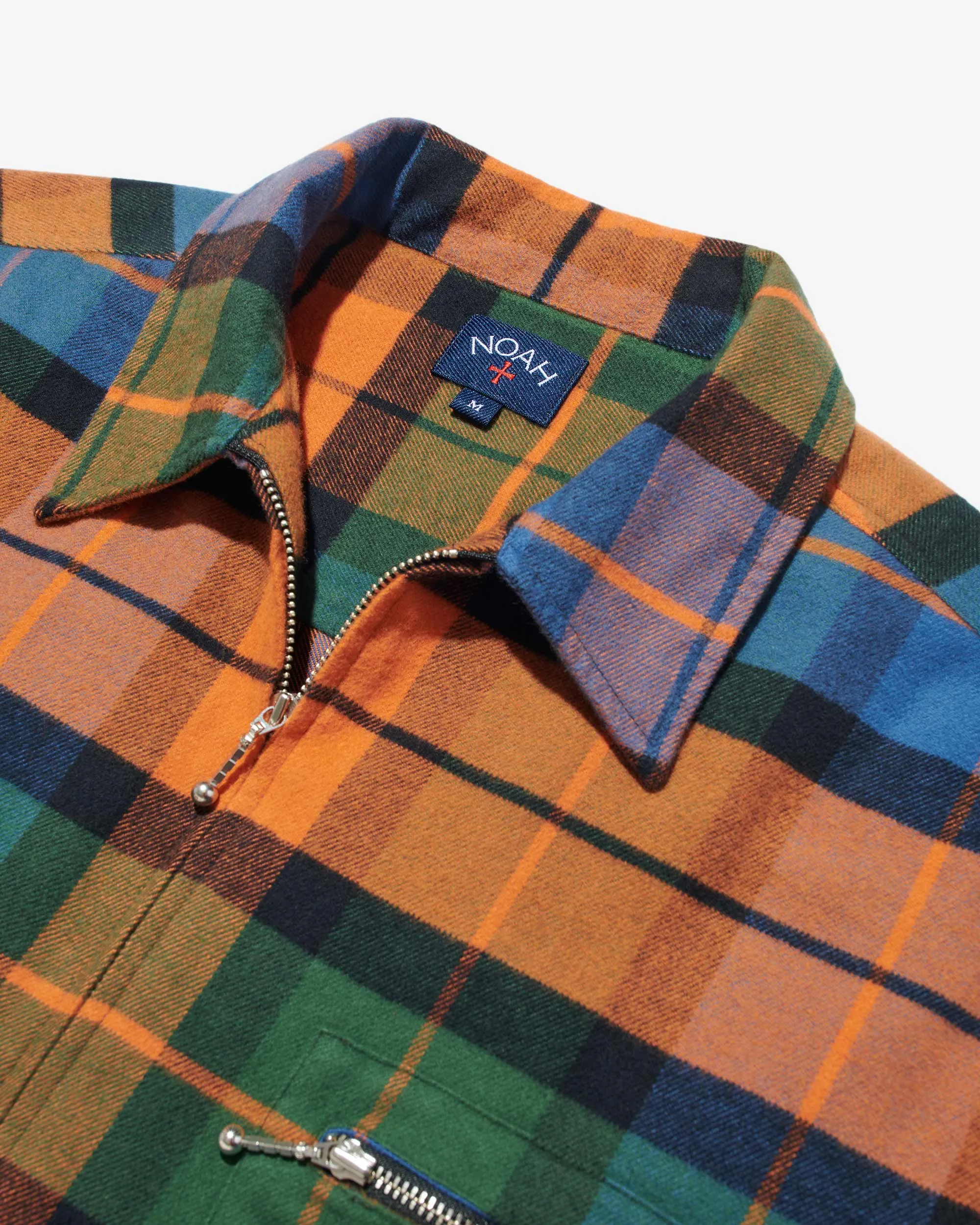 Zip Lightweight Flannel sold by Noah NYC product image thumbnail 2