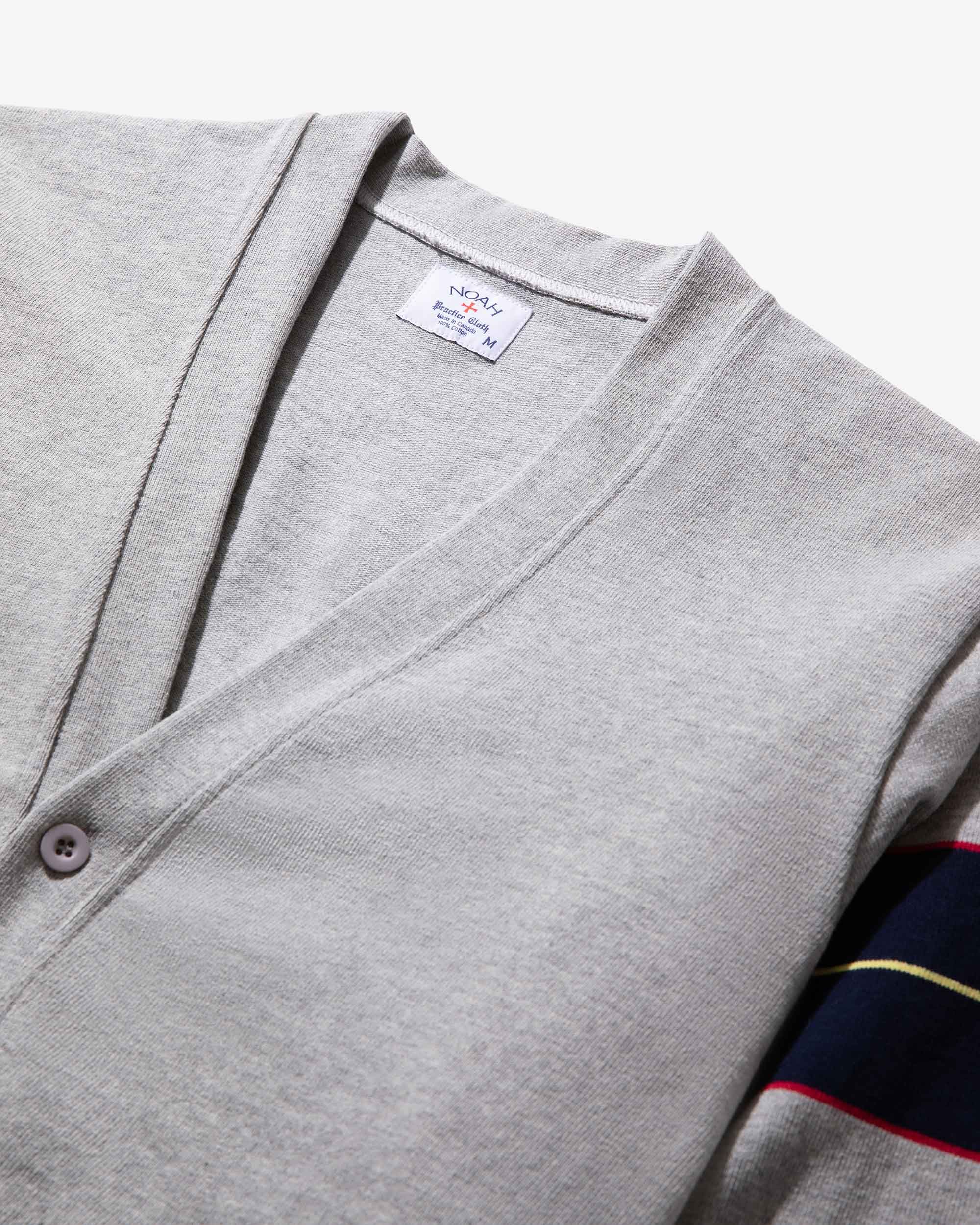 Sleeve Stripe Rugby Cardigan sold by Noah NYC product image thumbnail 6