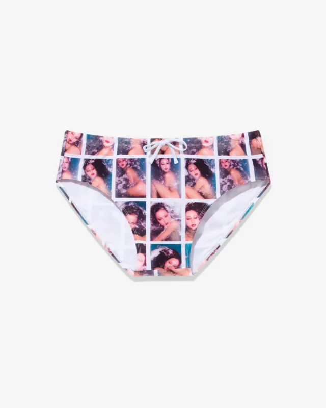 Noah x Antonio Lopez Swim Briefs sold by Noah NYC