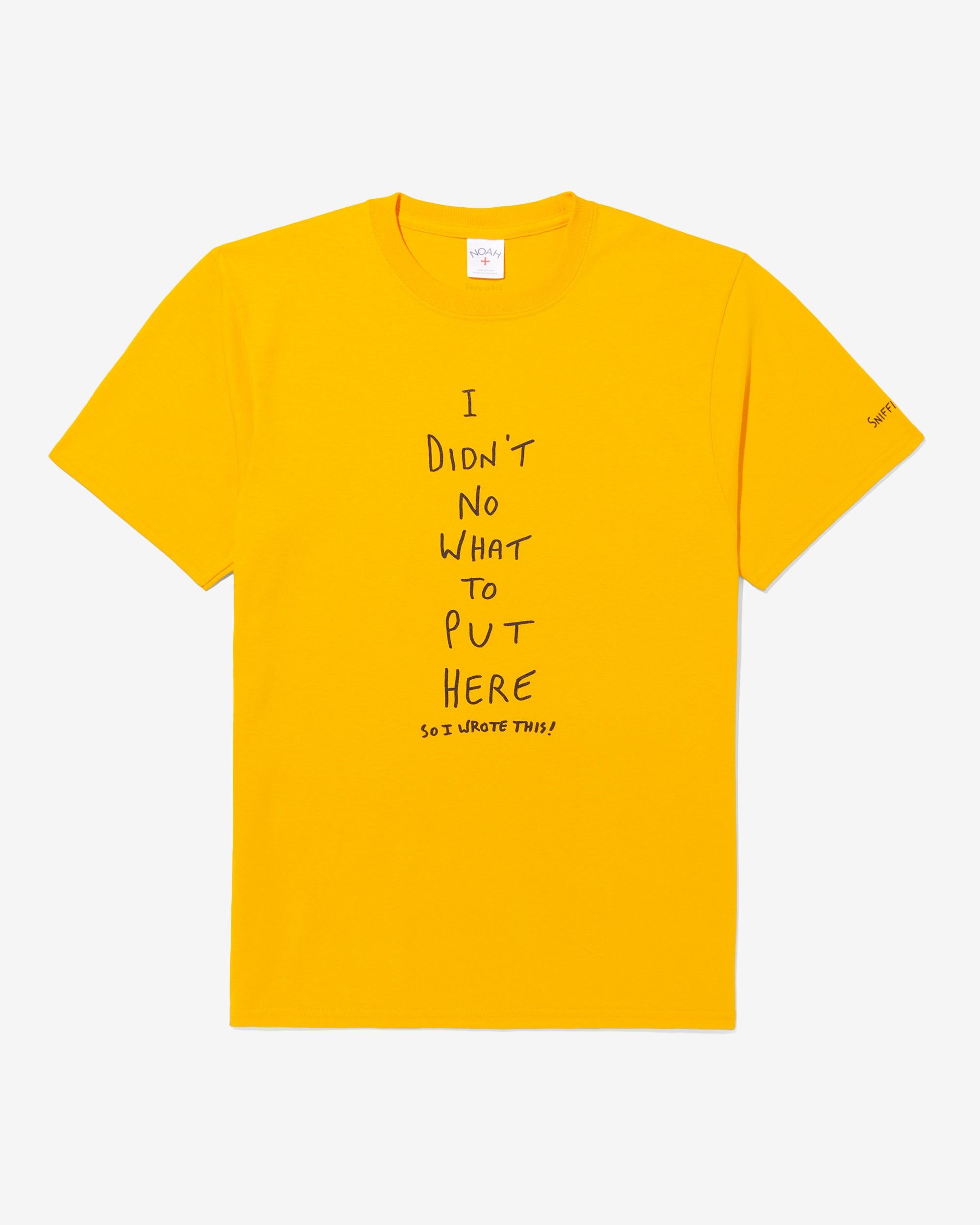 Noah x Sniffin' Glue Wrote This Tee sold by Noah NYC product image thumbnail 3