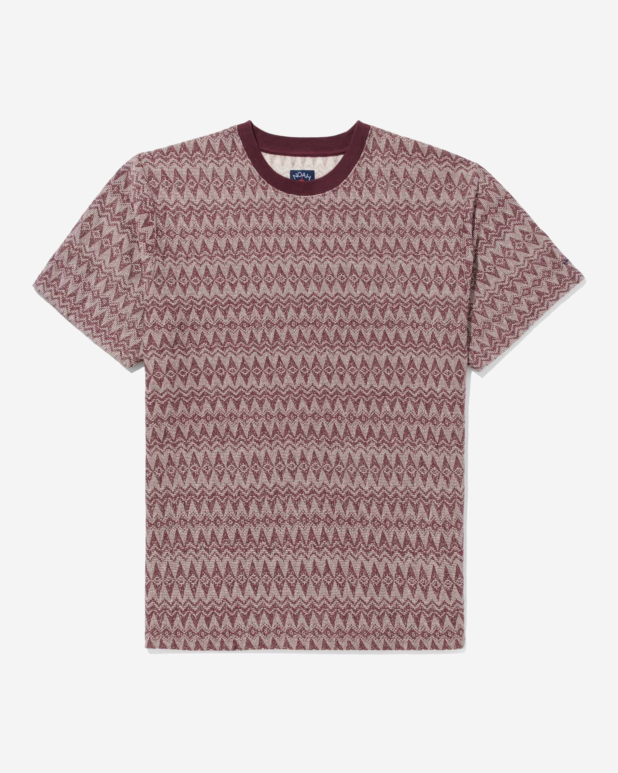 Jacquard Fleece Top sold by Noah NYC