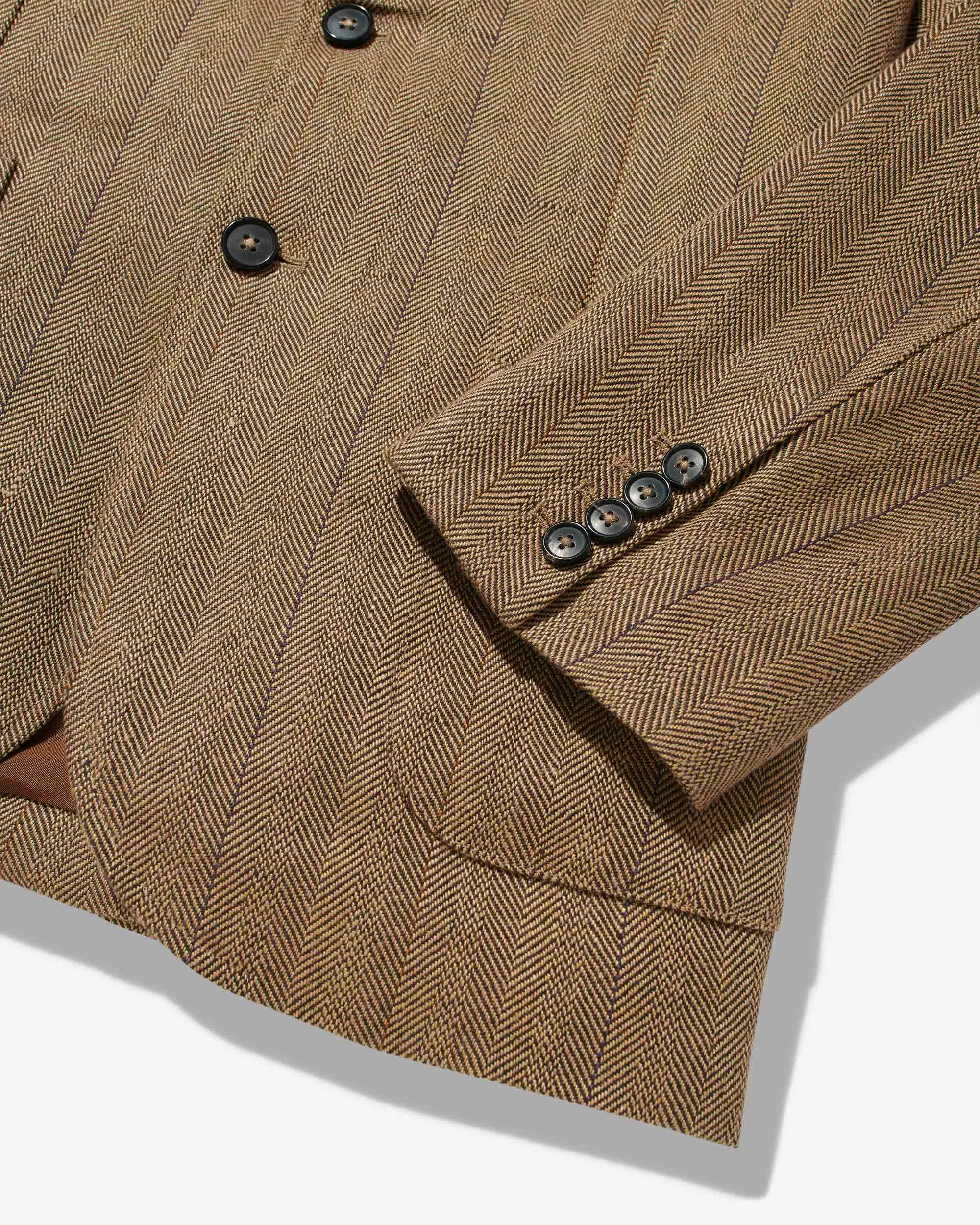 Linen Sack Jacket sold by Noah NYC product image thumbnail 4