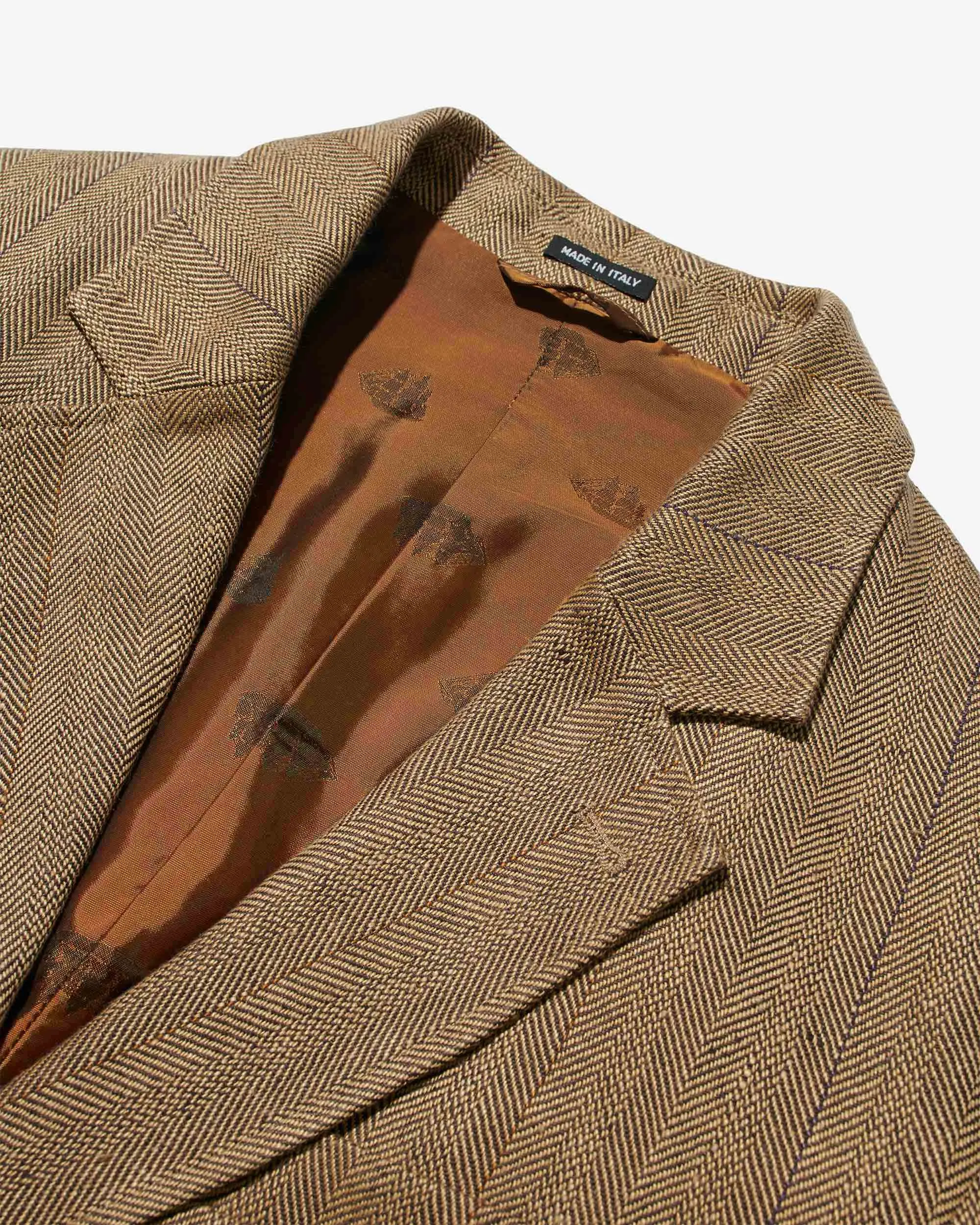 Linen Sack Jacket sold by Noah NYC product image thumbnail 3