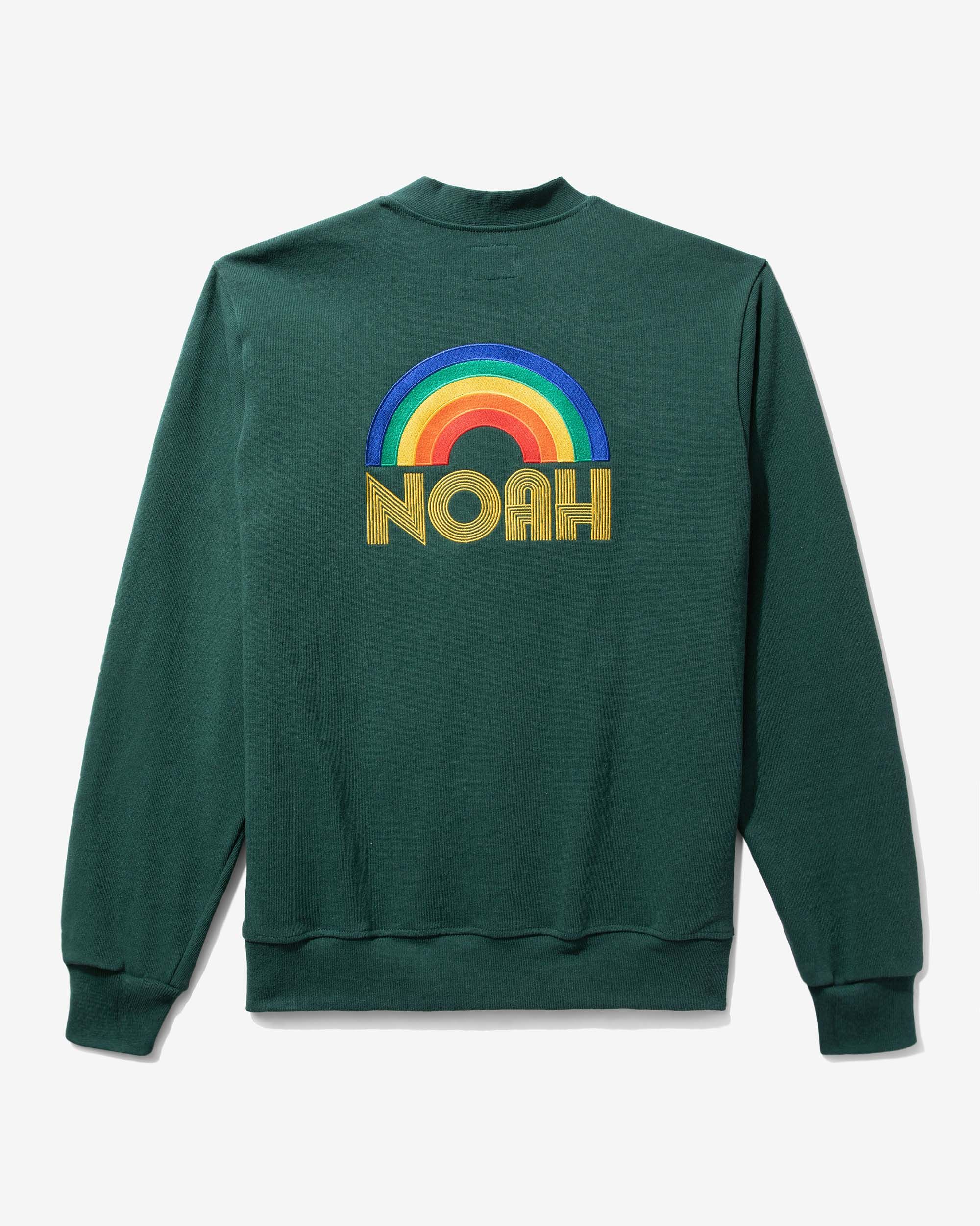 Rainbow Rugby Cardigan sold by Noah NYC product image thumbnail 3