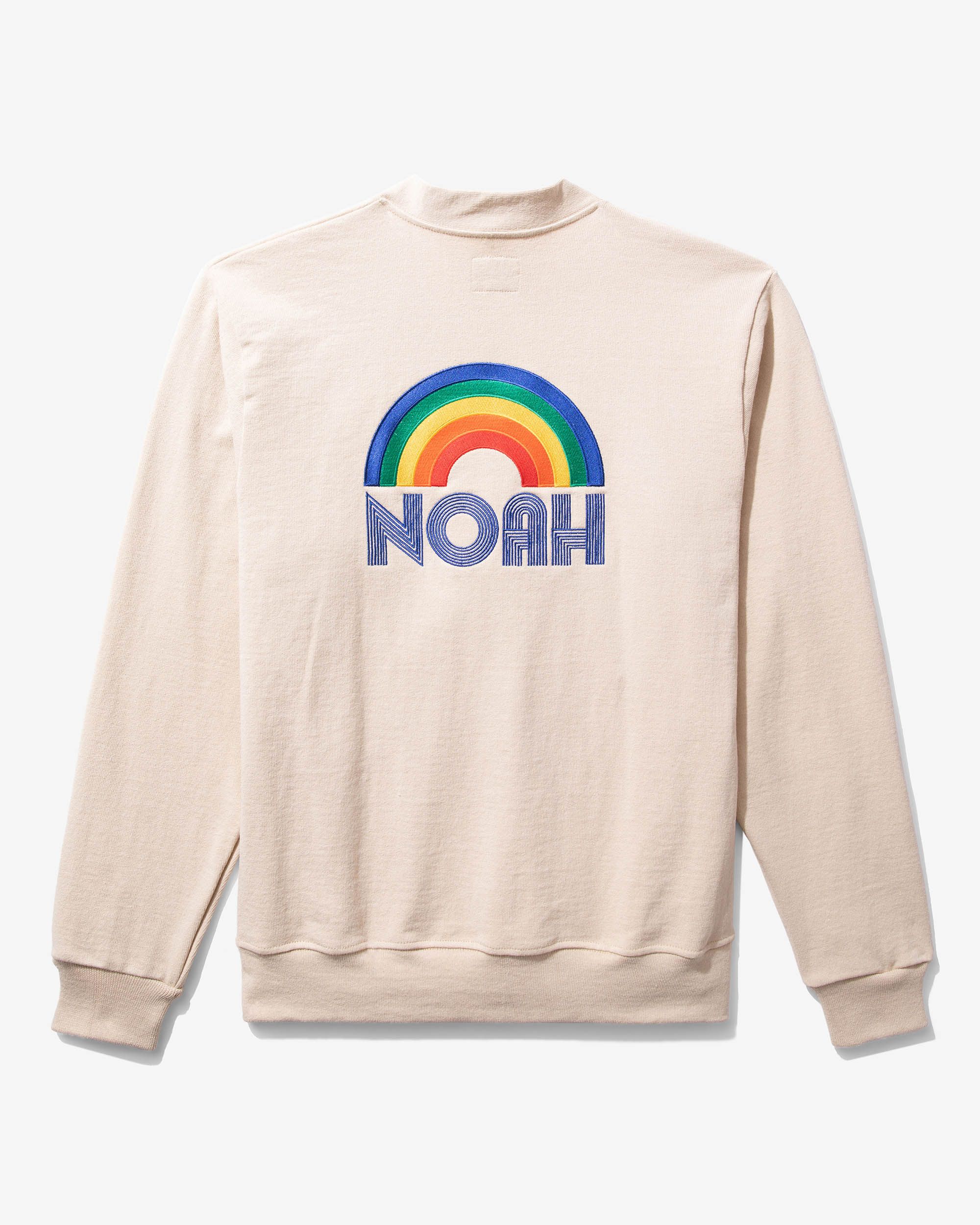Rainbow Rugby Cardigan sold by Noah NYC product image thumbnail 5