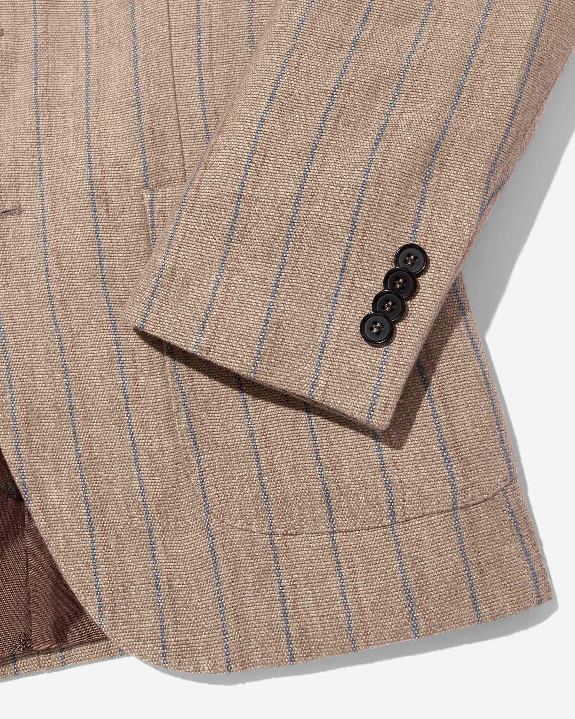 Linen Sack Jacket sold by Noah NYC product image thumbnail 4