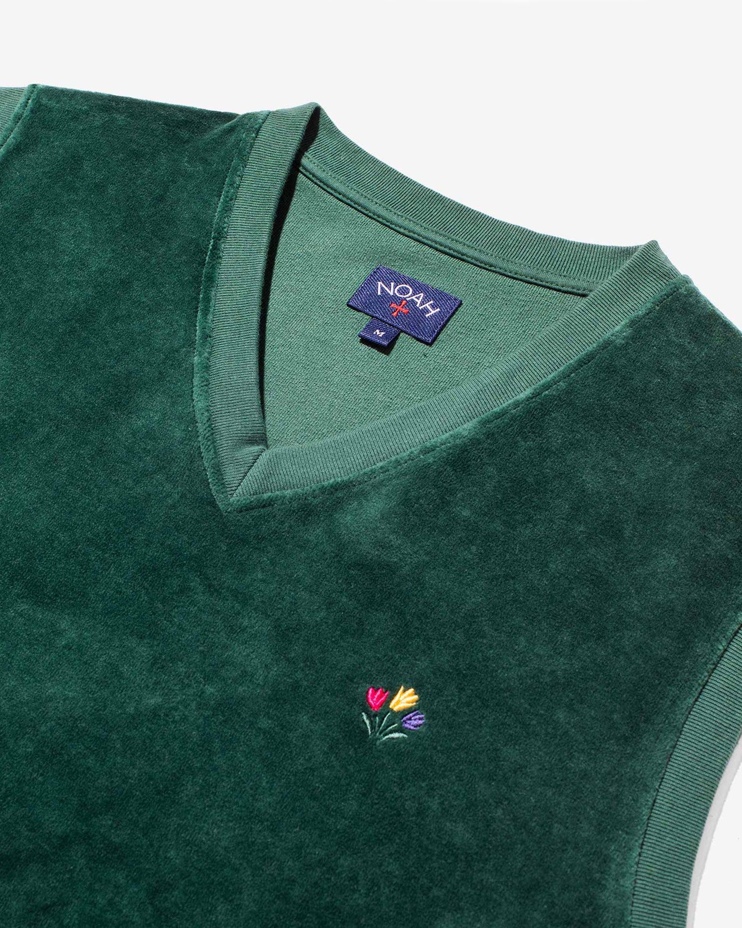 Velour Vest sold by Noah NYC product image thumbnail 4