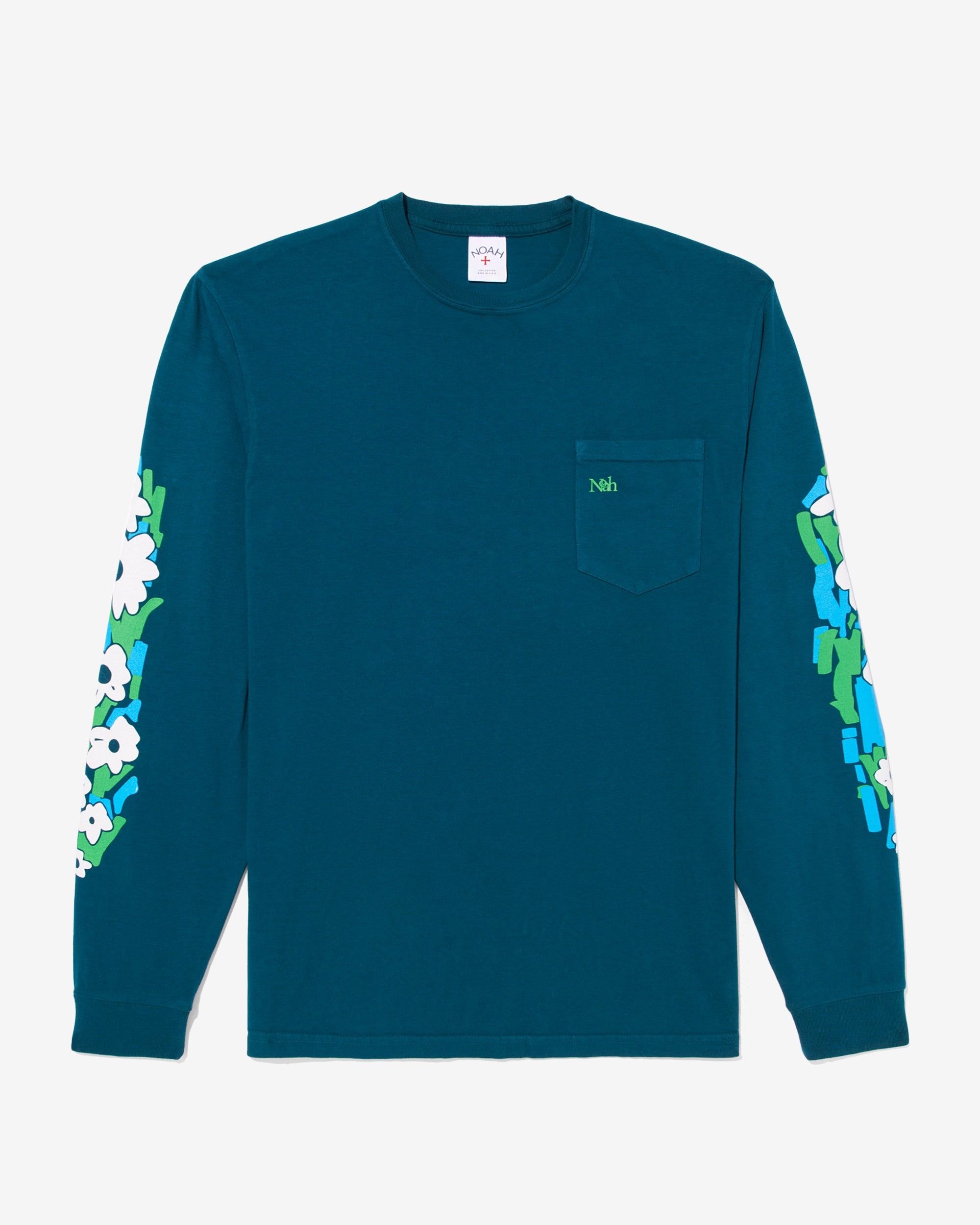 Flowers Long Sleeve Tee sold by Noah NYC