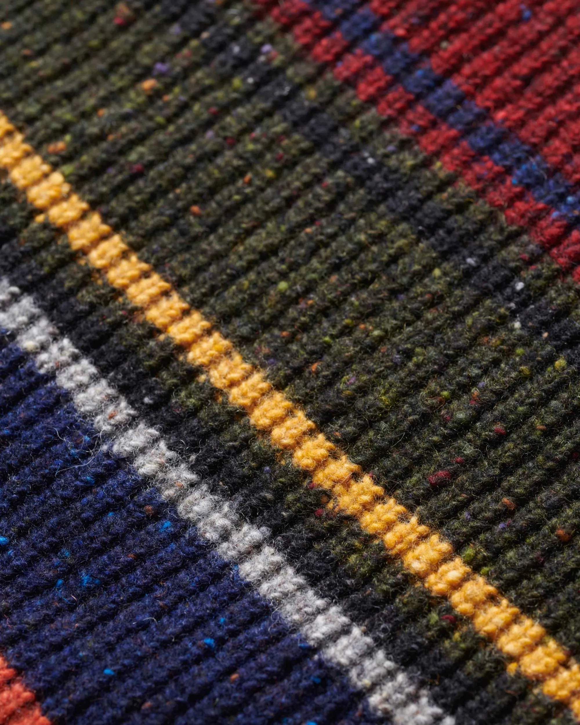 Striped Donegal Shaker Sweater sold by Noah NYC product image thumbnail 3
