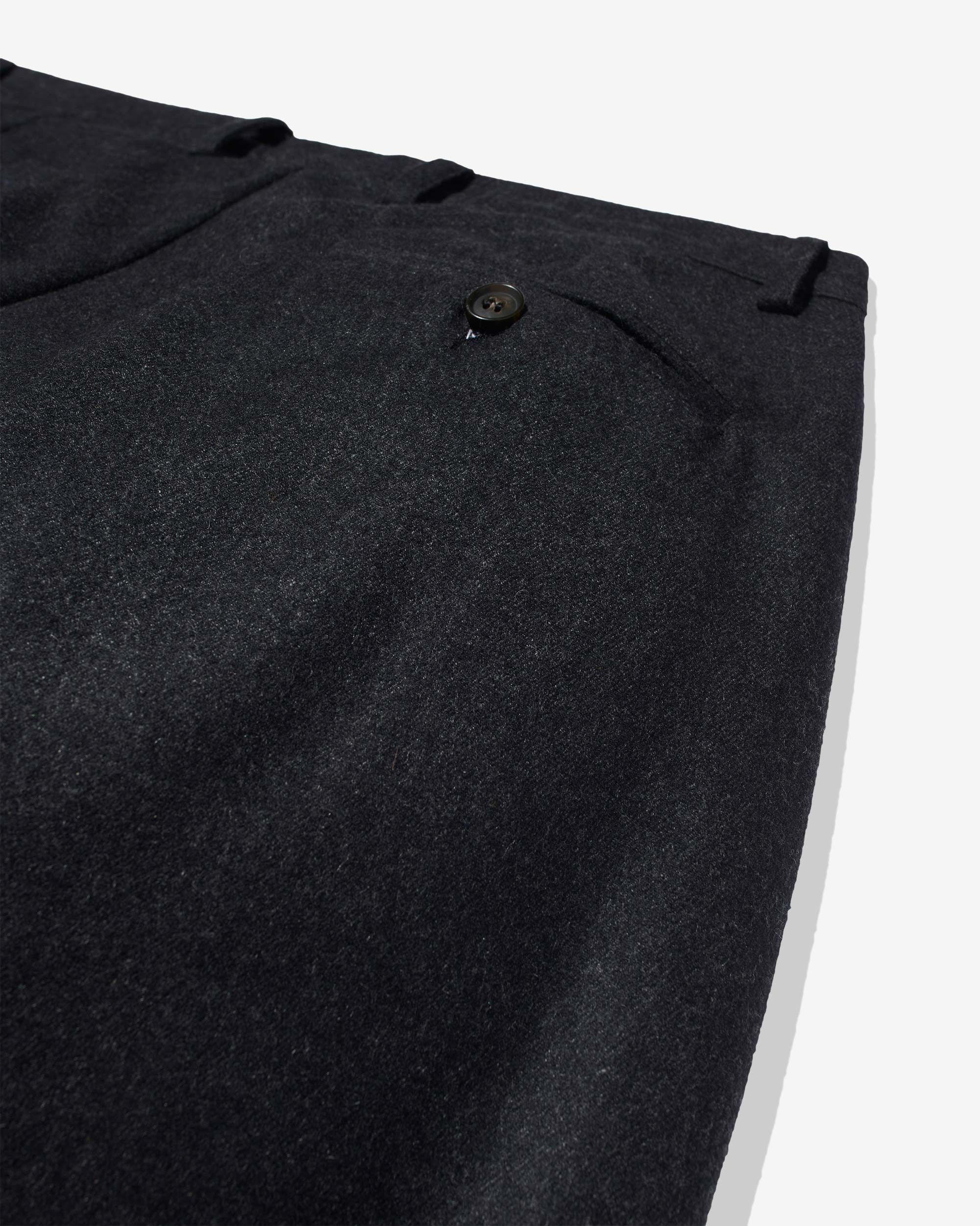 Inverted-Pleat Wool Trousers sold by Noah NYC product image thumbnail 4