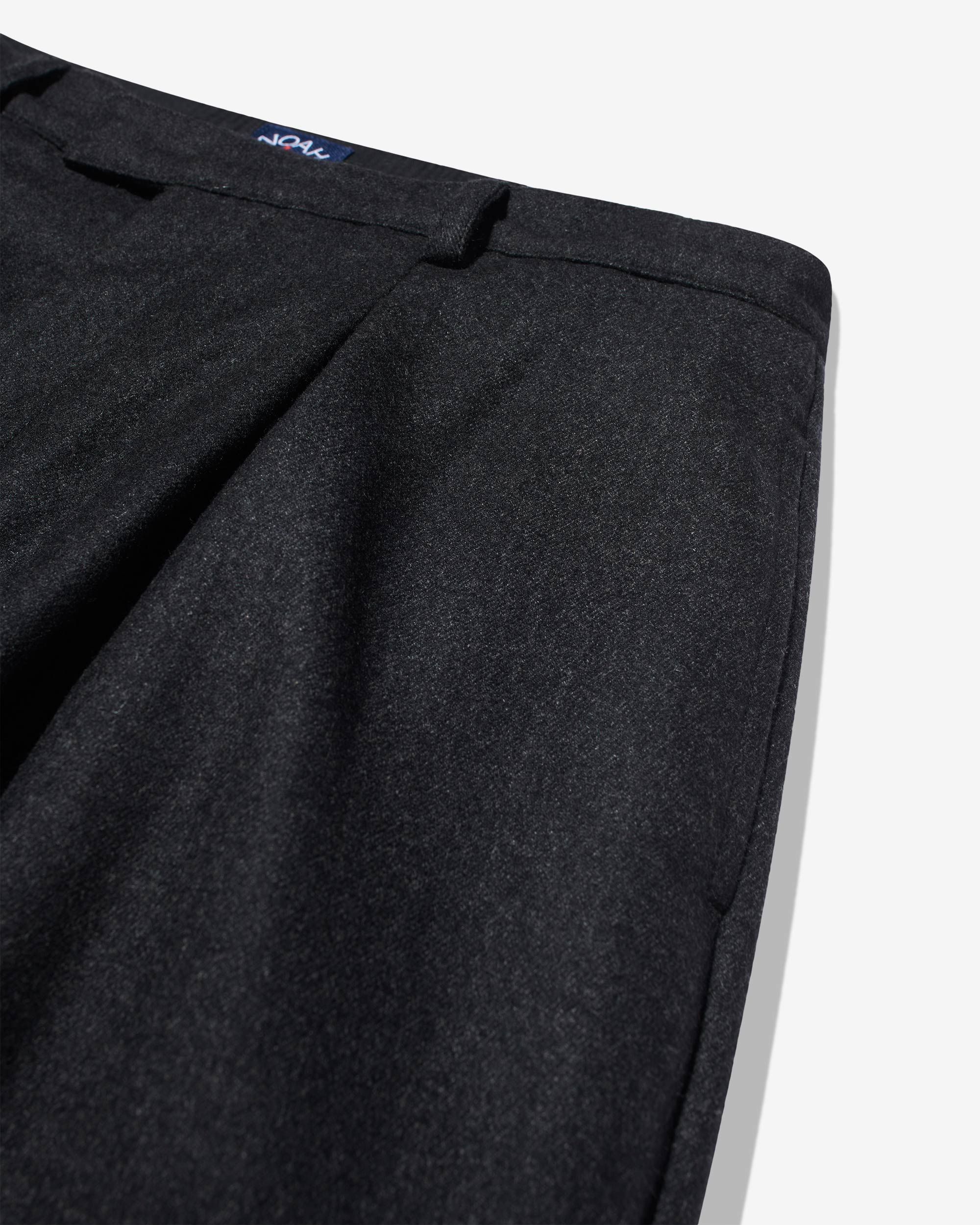 Inverted-Pleat Wool Trousers sold by Noah NYC product image thumbnail 3