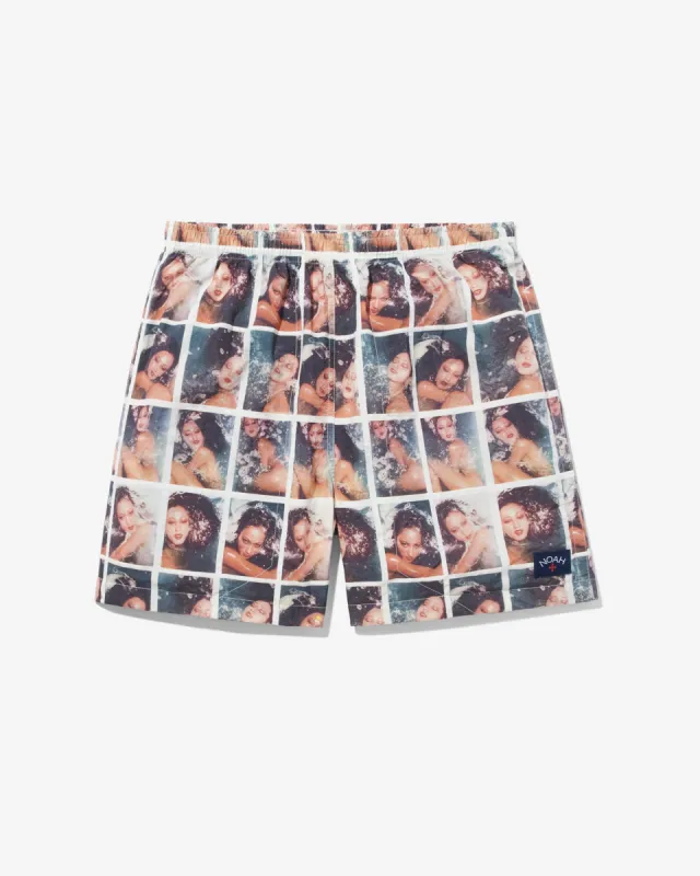Noah x Antonio Lopez Nylon Swim Trunk sold by Noah NYC