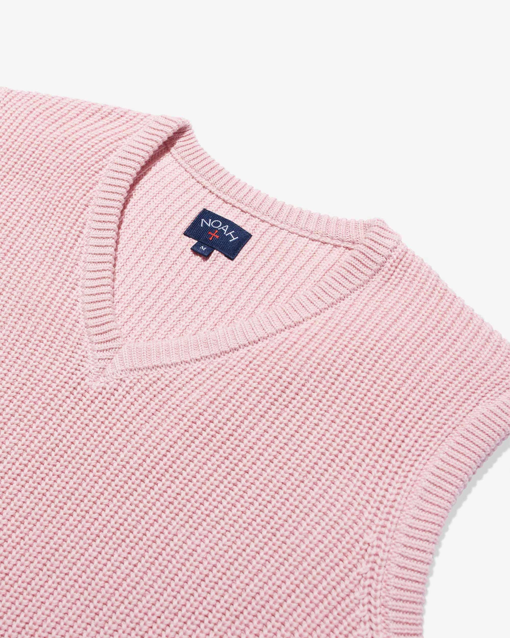 Shaker Stitch Cotton Sweater Vest | Parallel