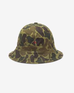 Noah x Barbour Camo Waxed Bell Hat sold by Noah NYC