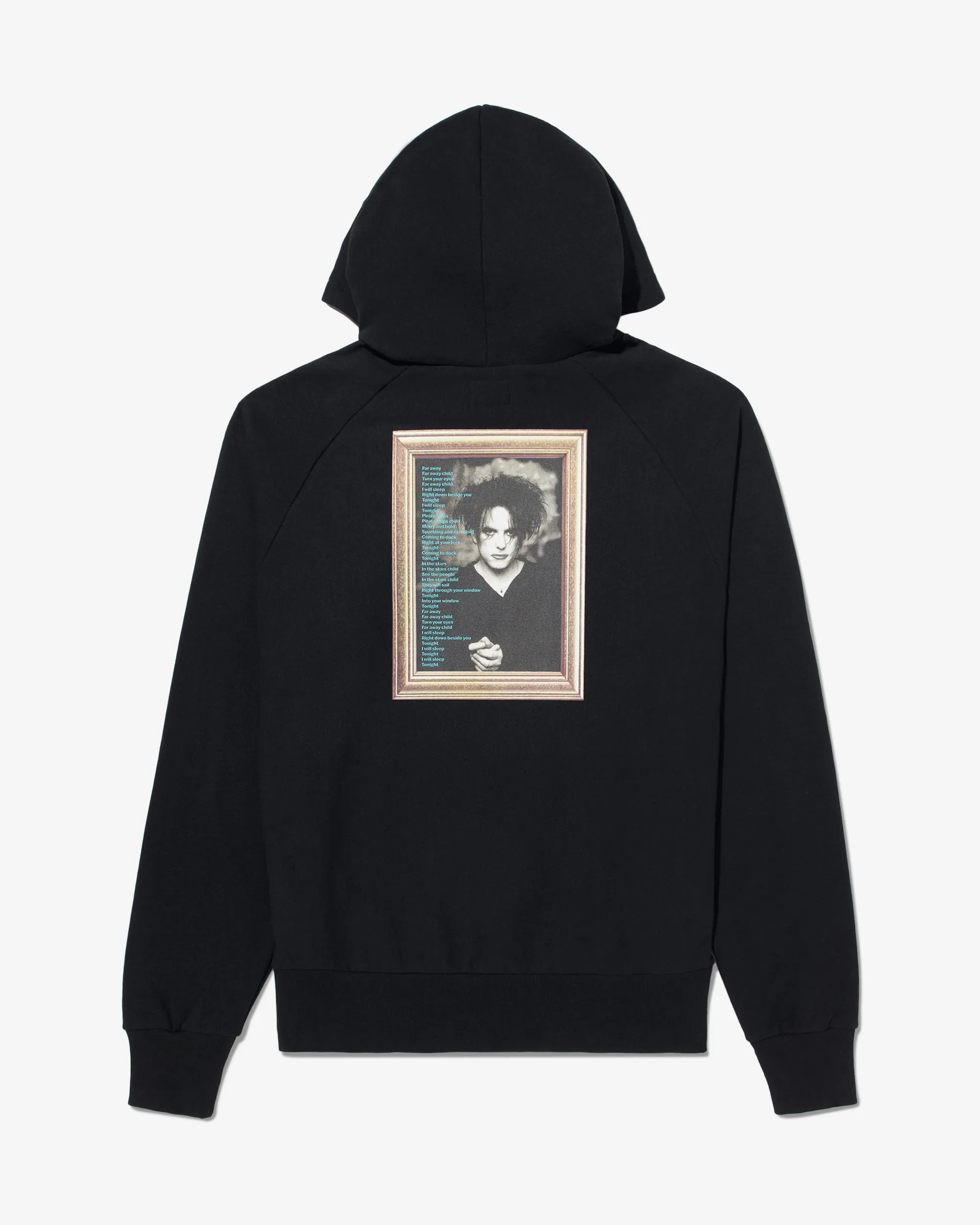 Noah x The Cure Raglan Hoodie sold by Noah NYC product image thumbnail 2