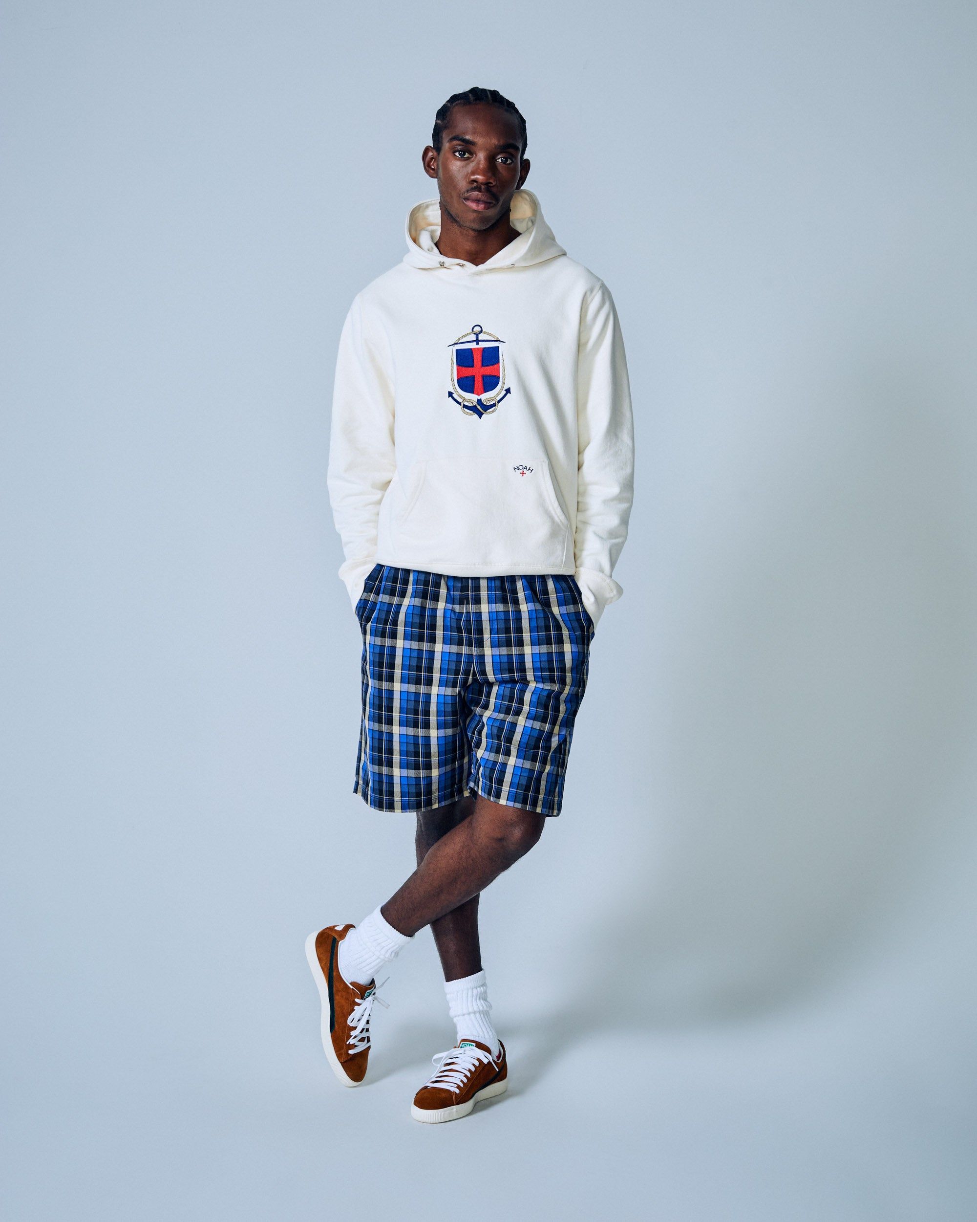 Waterman Crest Snaps Hoodie sold by Noah NYC product image thumbnail 2