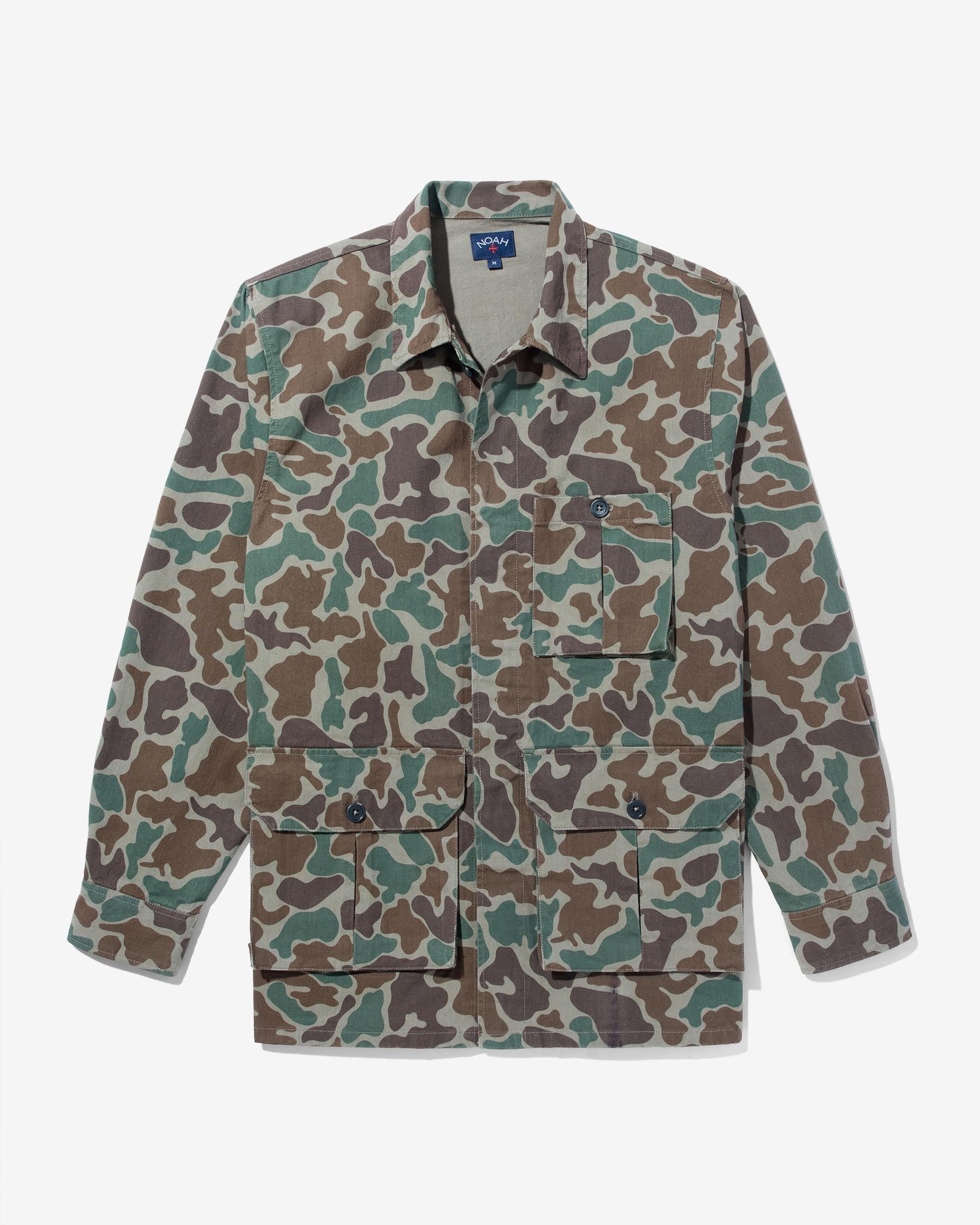 Duck Camo Field Shirt sold by Noah NYC