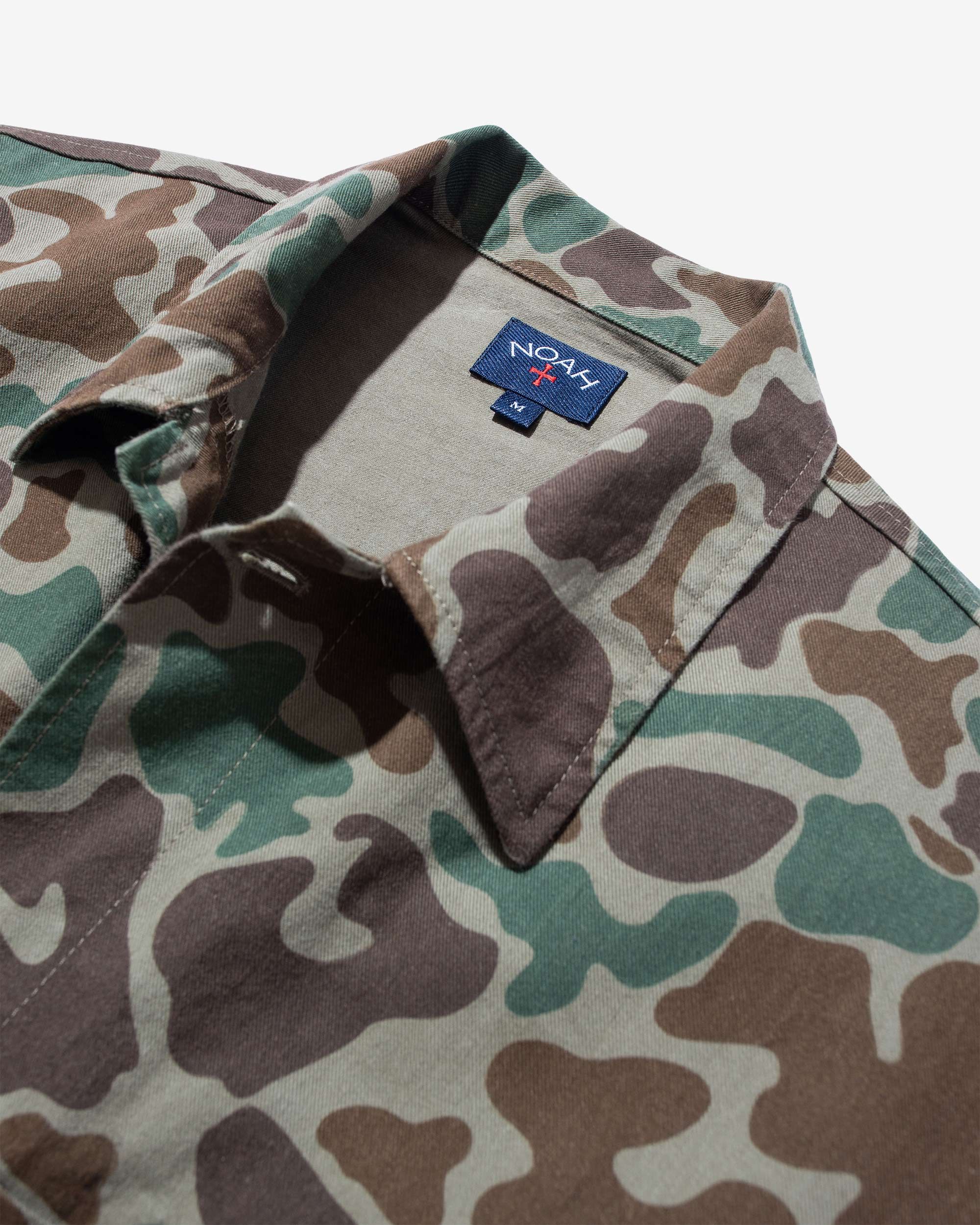 Duck Camo Field Shirt sold by Noah NYC product image thumbnail 2