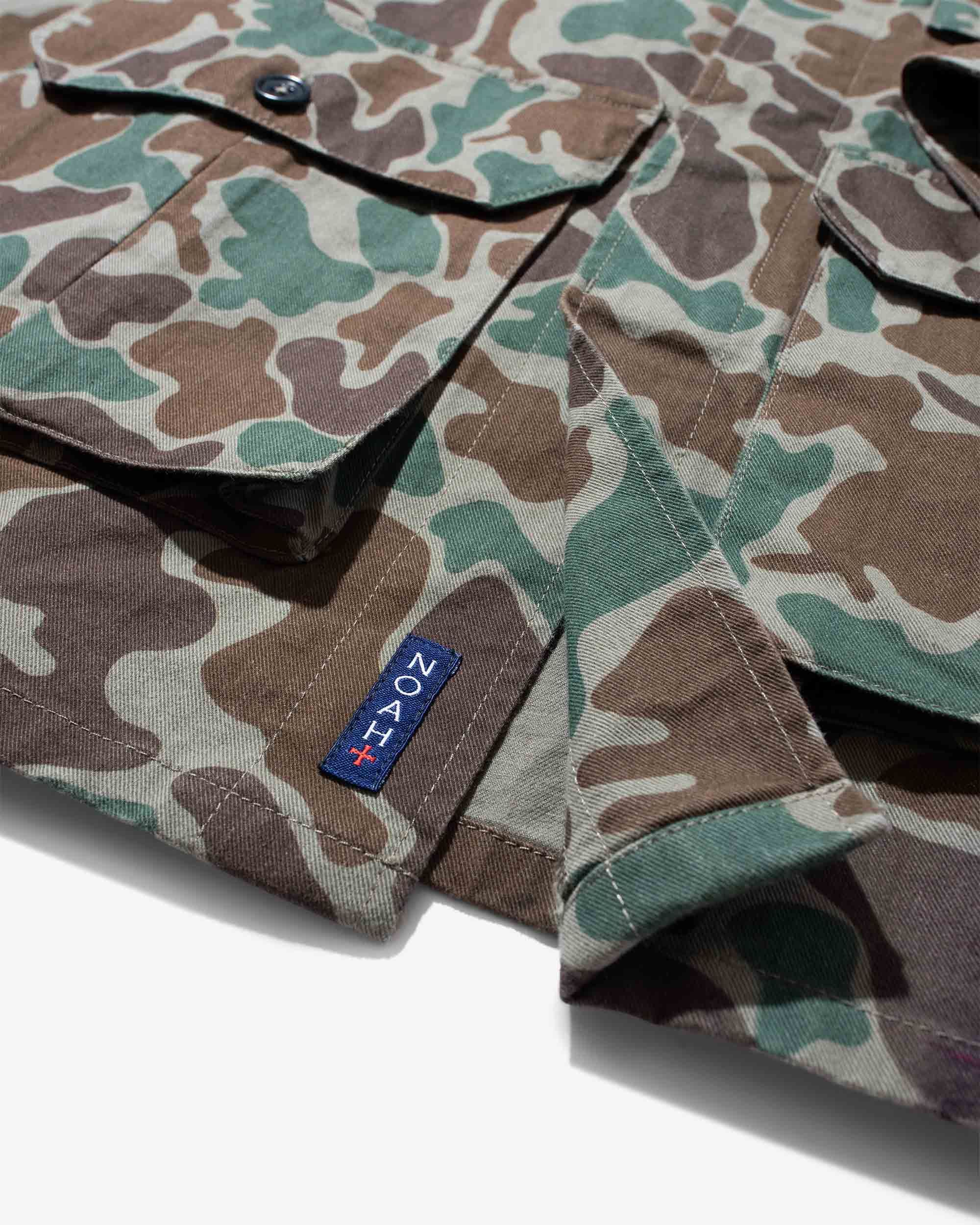 Duck Camo Field Shirt sold by Noah NYC product image thumbnail 4