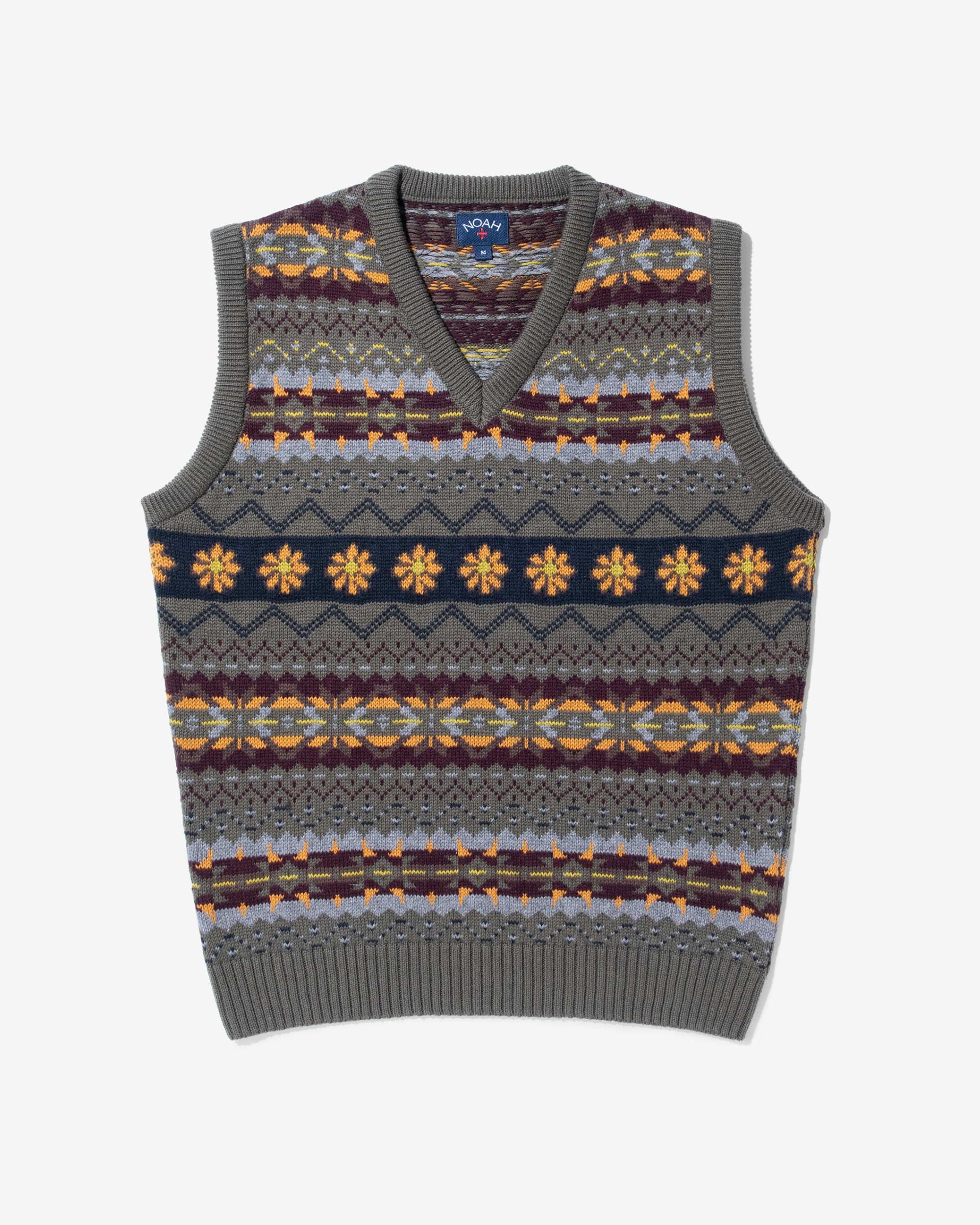 Noah x RHCP Flower Sweater Vest sold by Noah NYC