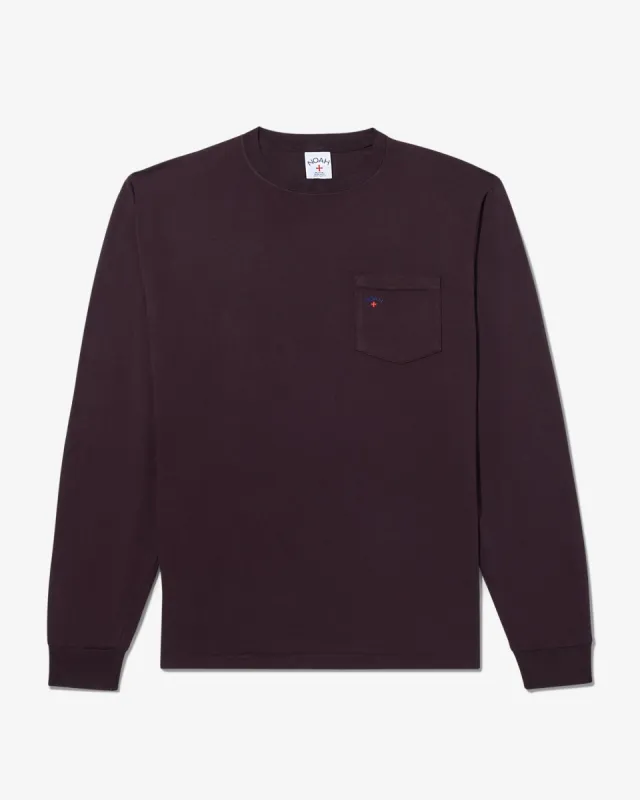 Long Sleeve Core Logo Pocket Tee sold by Noah NYC