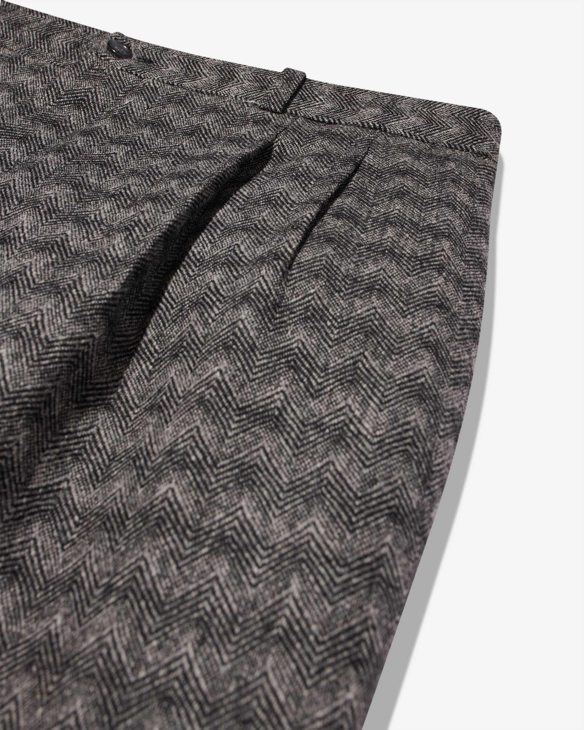 Double-Pleat Wool Trouser sold by Noah NYC product image thumbnail 3