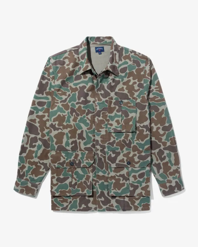 Duck Camo Field Shirt made by Noah NYC