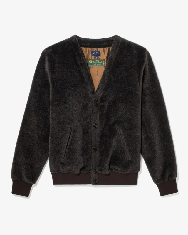 Bear Fur Cardigan made by Noah NYC