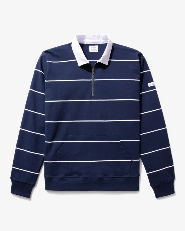 Quarter-Zip Rugby Pullover sold by Noah NYC