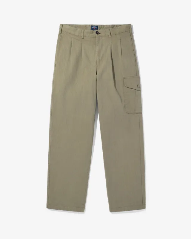 Double-Pleat Cargo Pant sold by Noah NYC