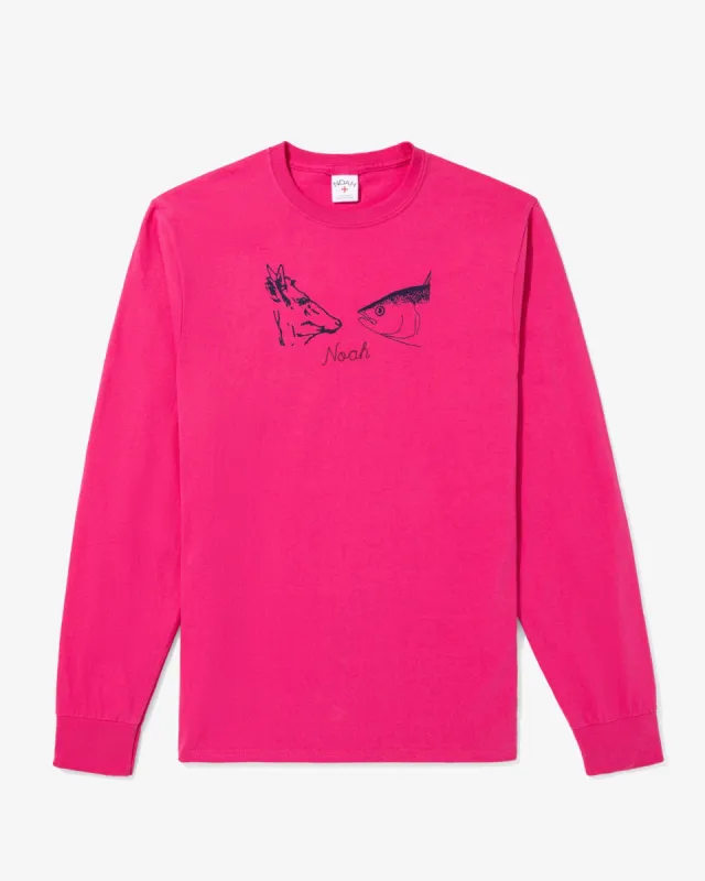 Cow & Tuna Long Sleeve Tee sold by Noah NYC