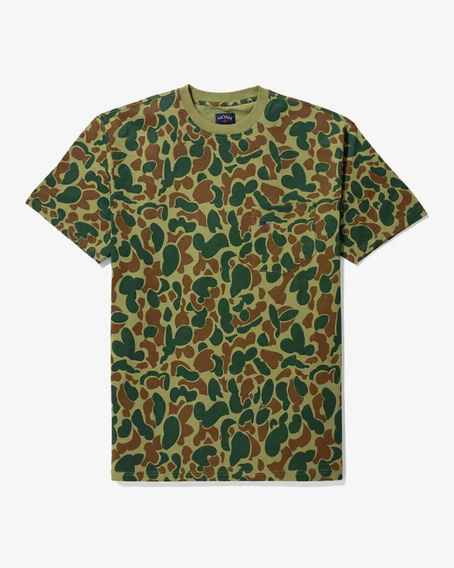 Frog Camo Pocket Tee made by Noah NYC