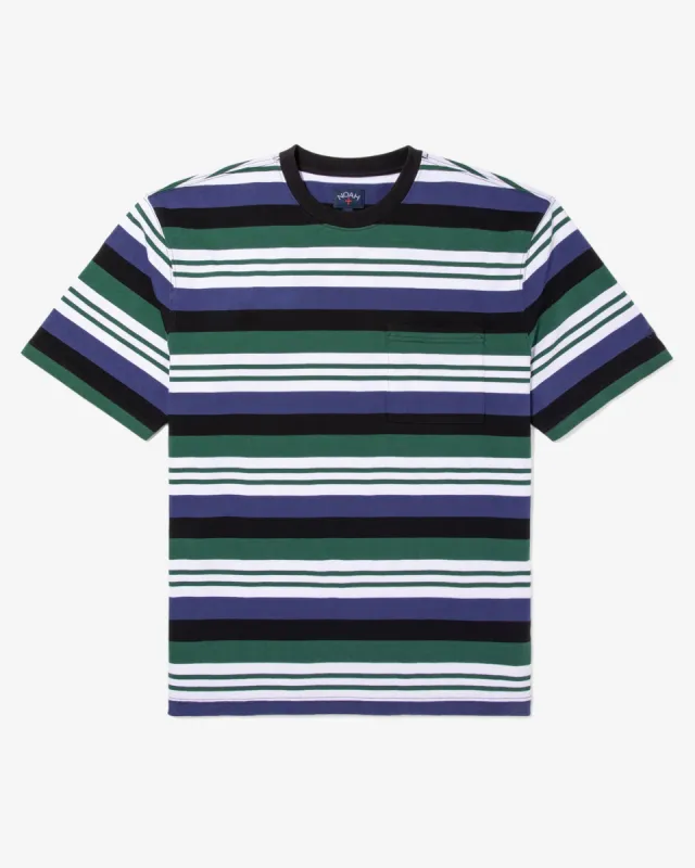 Oversized Striped Pocket Top sold by Noah NYC