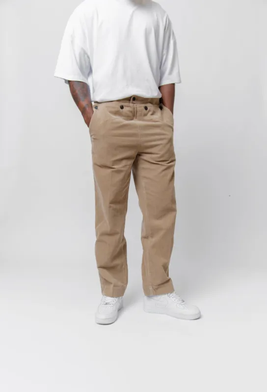 Corduroy Holman Pant Beige sold by Nomad