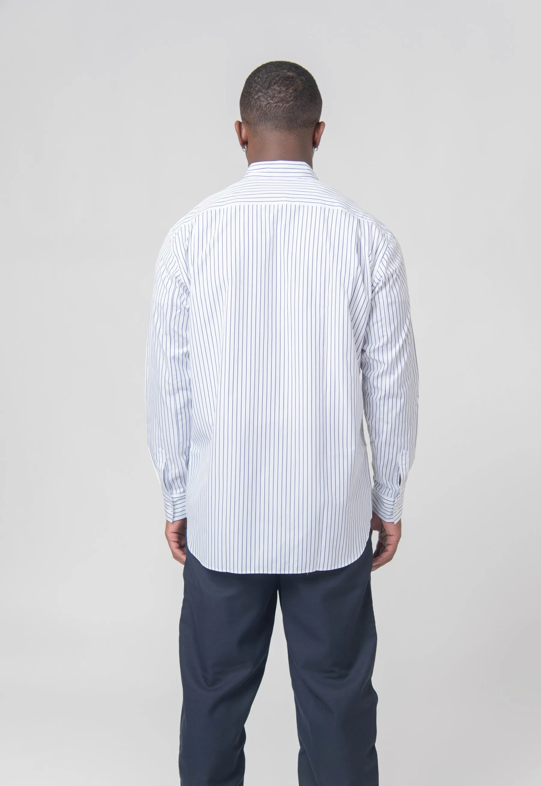 Colour Block Striped Shirt FL-B031-W23 sold by Nomad product image thumbnail 5