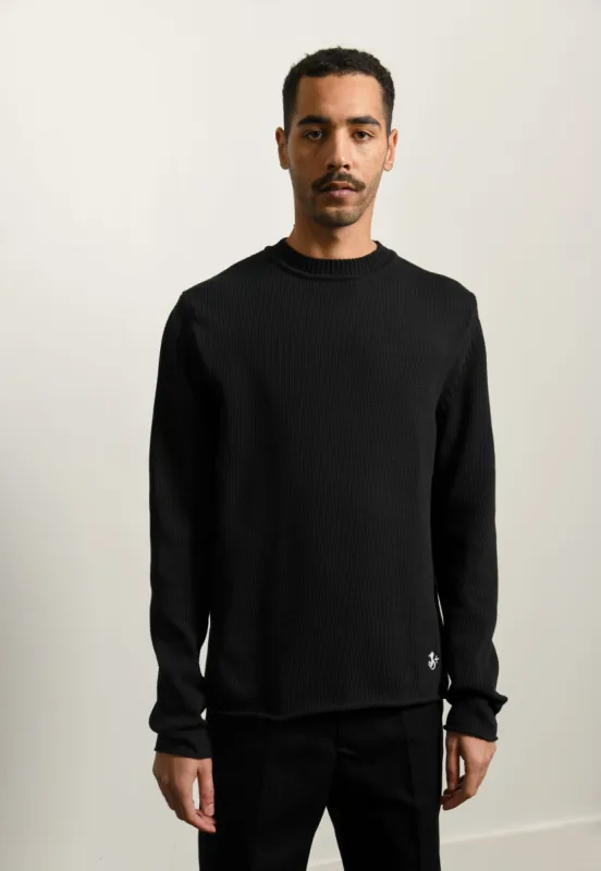 Crewneck Sweater Black made by Jil Sander