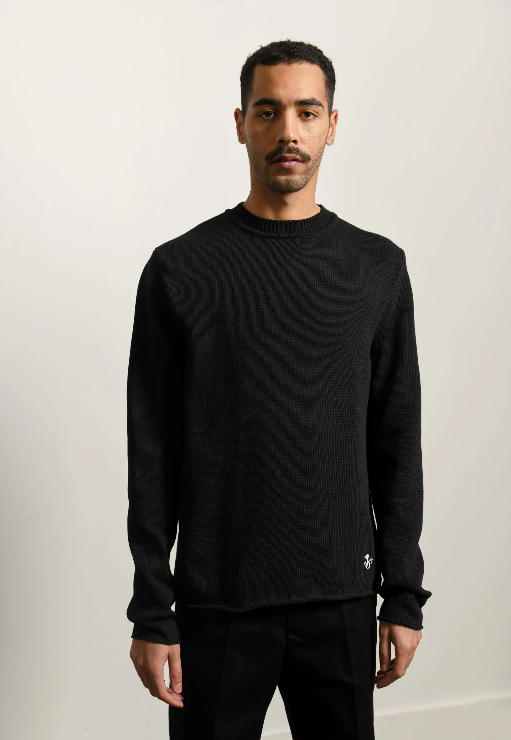 Crewneck Sweater Black sold by Nomad